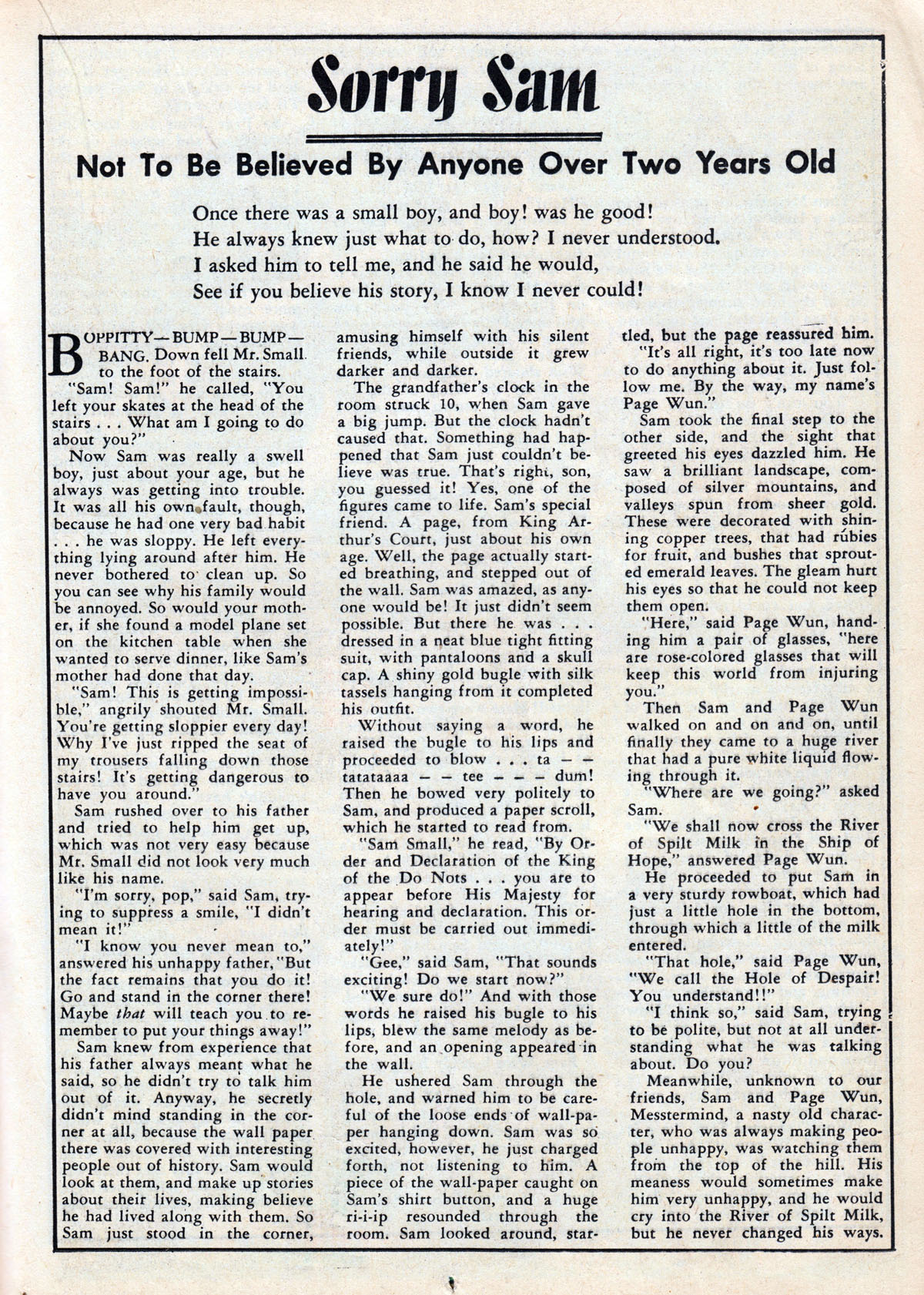 Read online Comedy Comics (1942) comic -  Issue #12 - 31