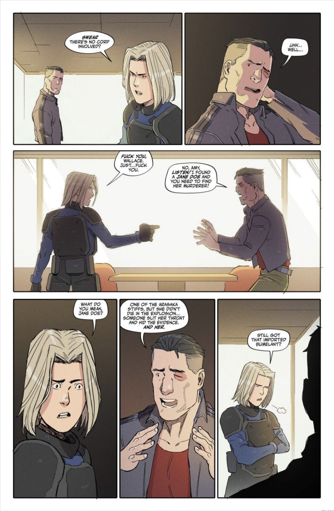 Read online Cyberpunk 2077: Where’s Johnny comic -  Issue #3 - 14