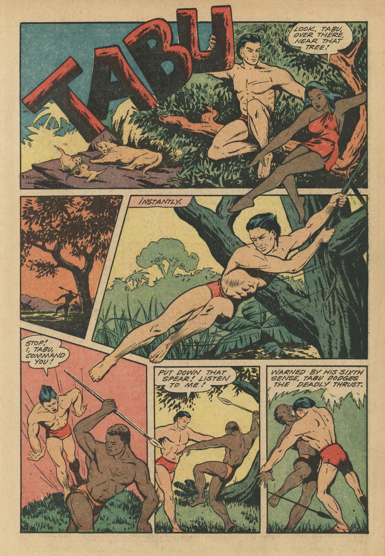 Read online Jungle Comics comic -  Issue #54 - 21