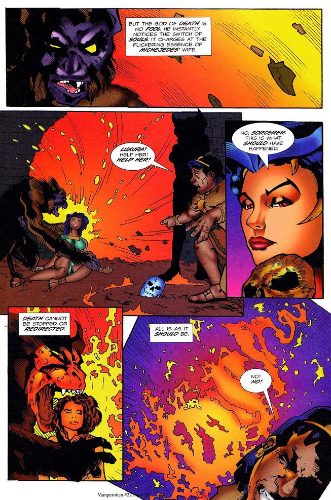 Read online Vamperotica comic -  Issue #22 - 21