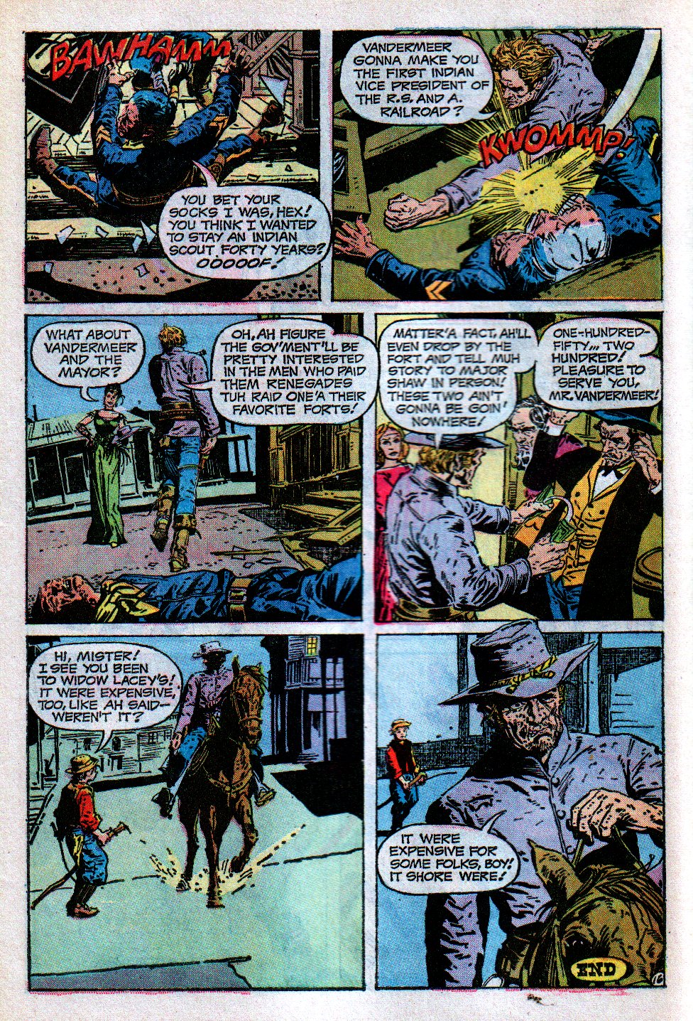 Read online Weird Western Tales (1972) comic -  Issue #20 - 19