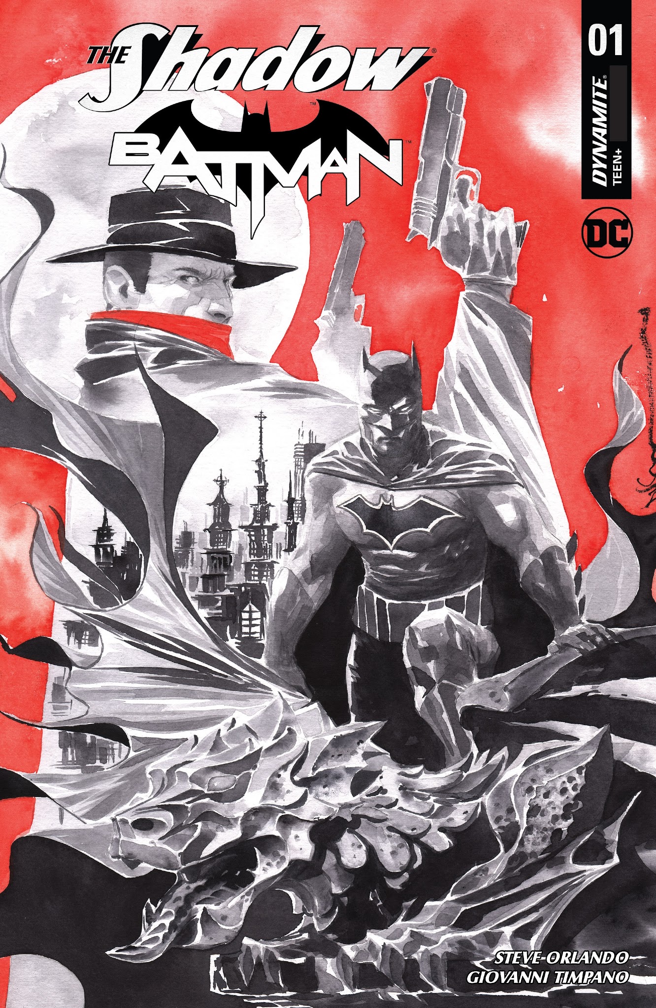 Read online The Shadow/Batman comic -  Issue #1 - 29