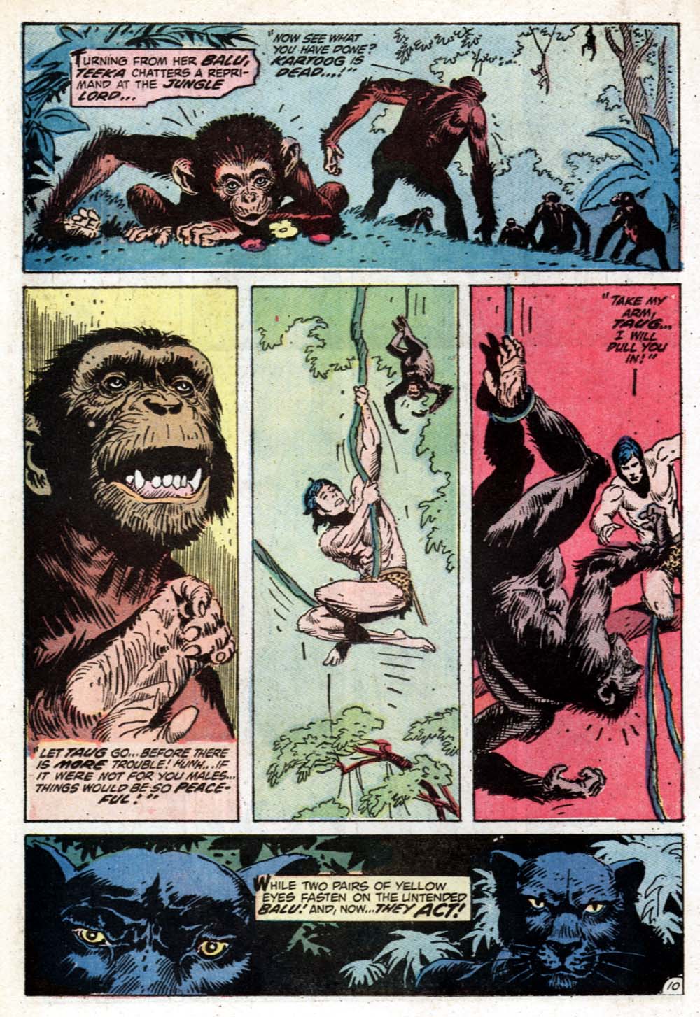 Read online Tarzan (1972) comic -  Issue #213 - 12