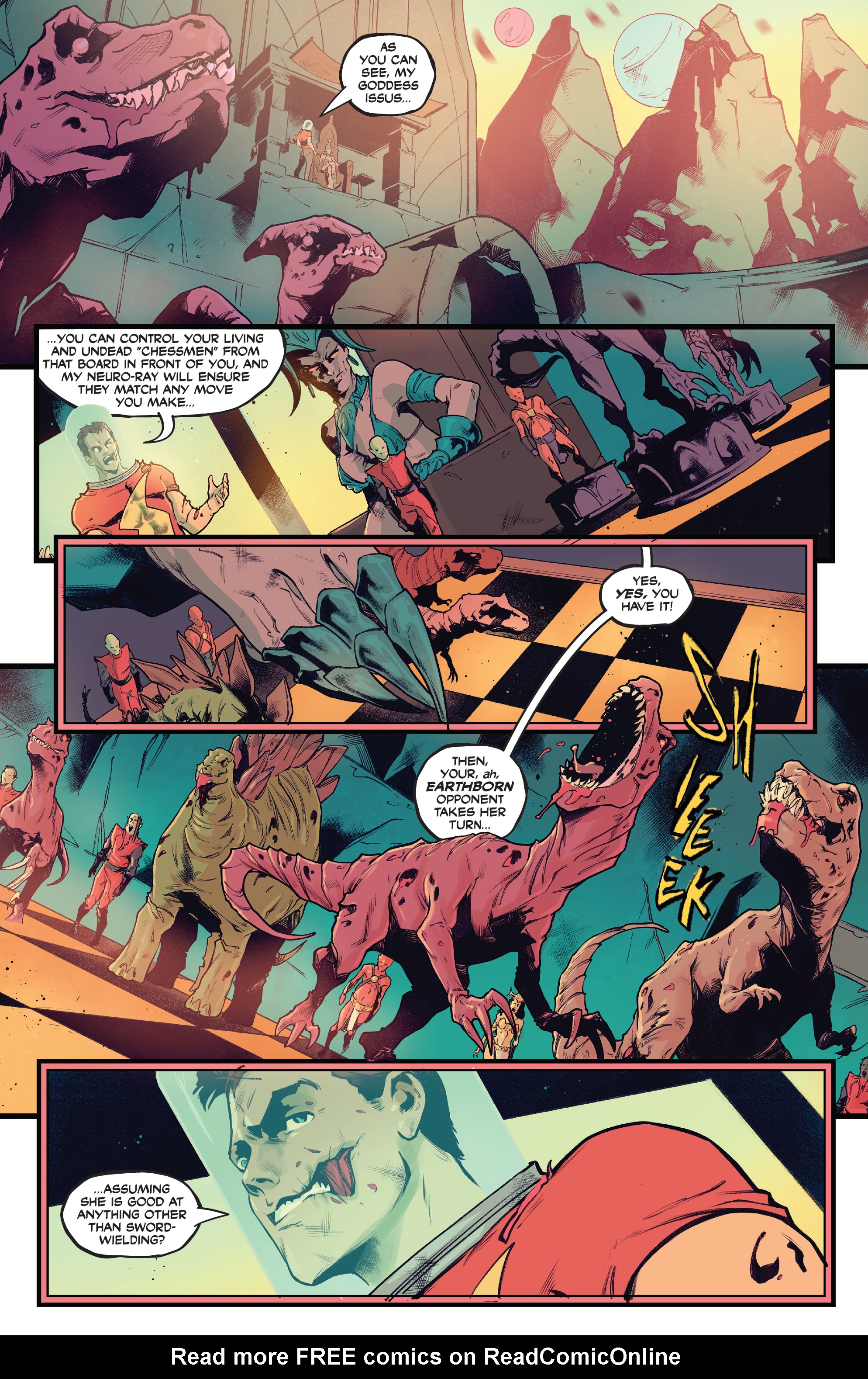 Read online Die!Namite Never Dies comic -  Issue #5 - 7