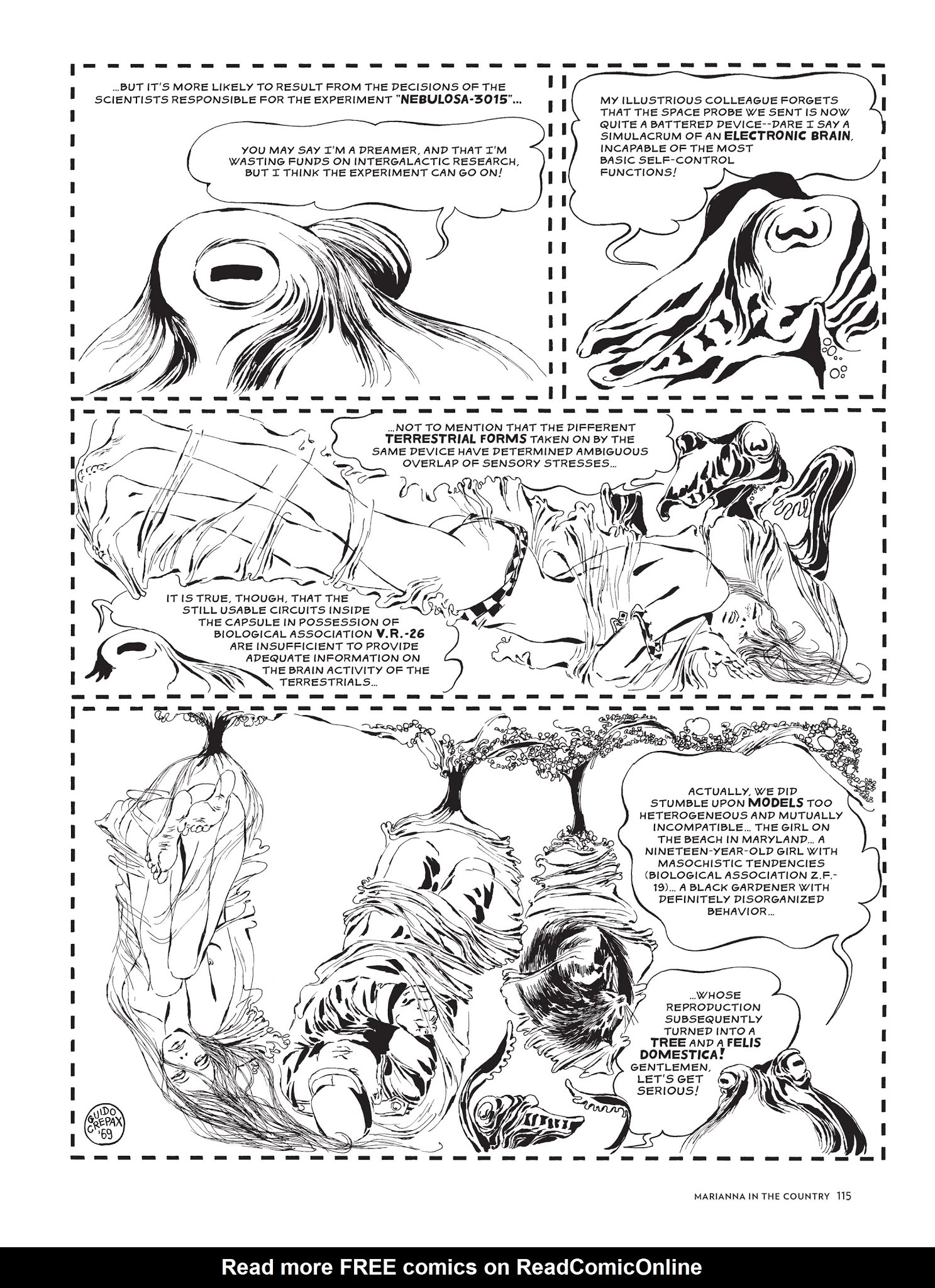 Read online The Complete Crepax comic -  Issue # TPB 2 - 108