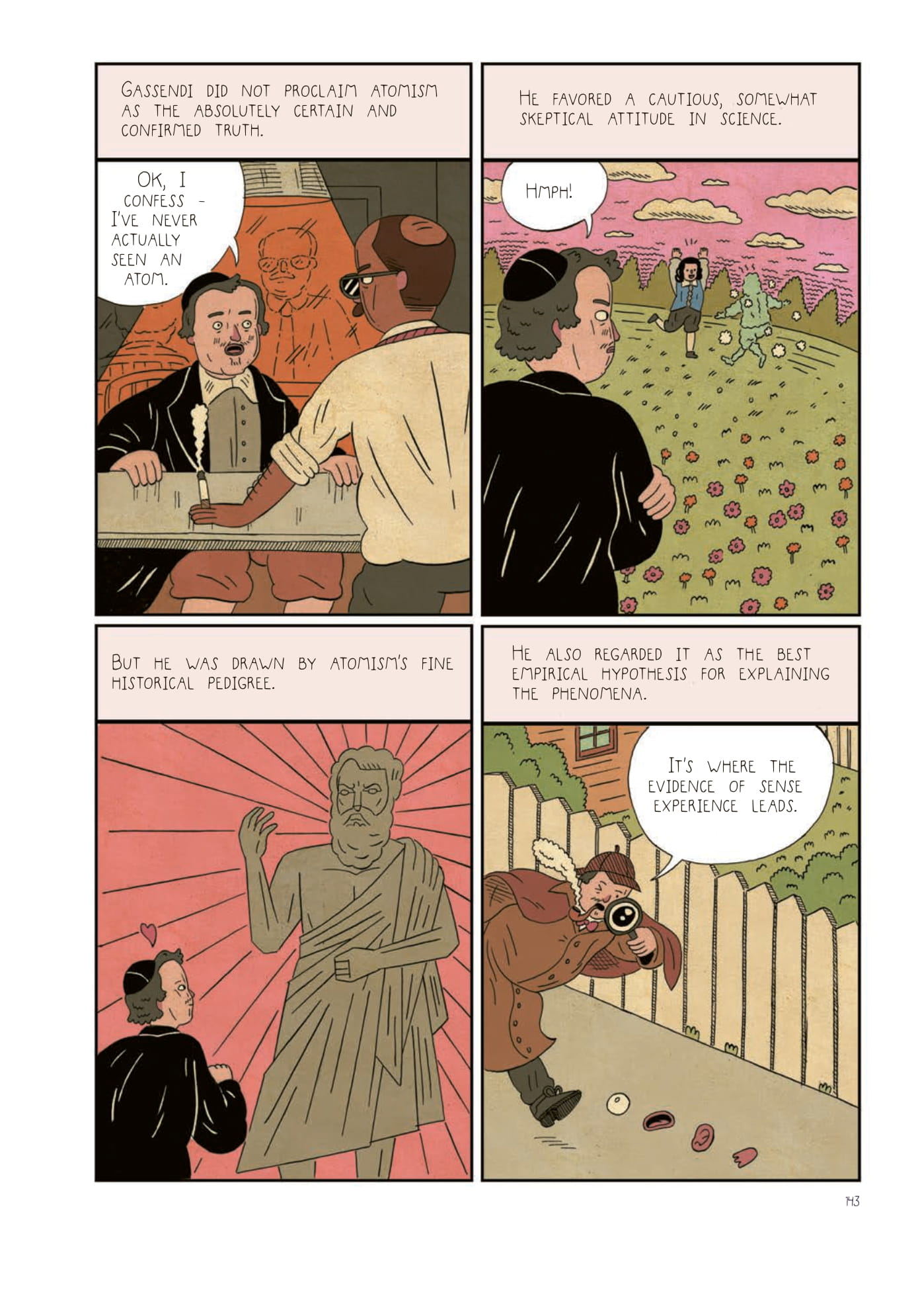 Read online Heretics!: The Wondrous (and Dangerous) Beginnings of Modern Philosophy comic -  Issue # TPB (Part 2) - 45