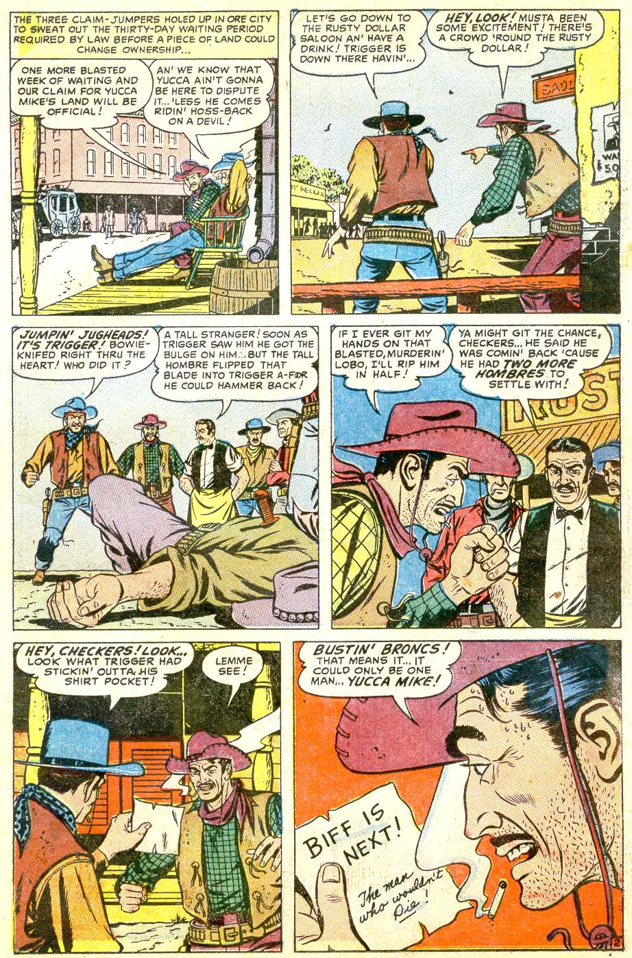Read online Apache Kid comic -  Issue #8 - 23