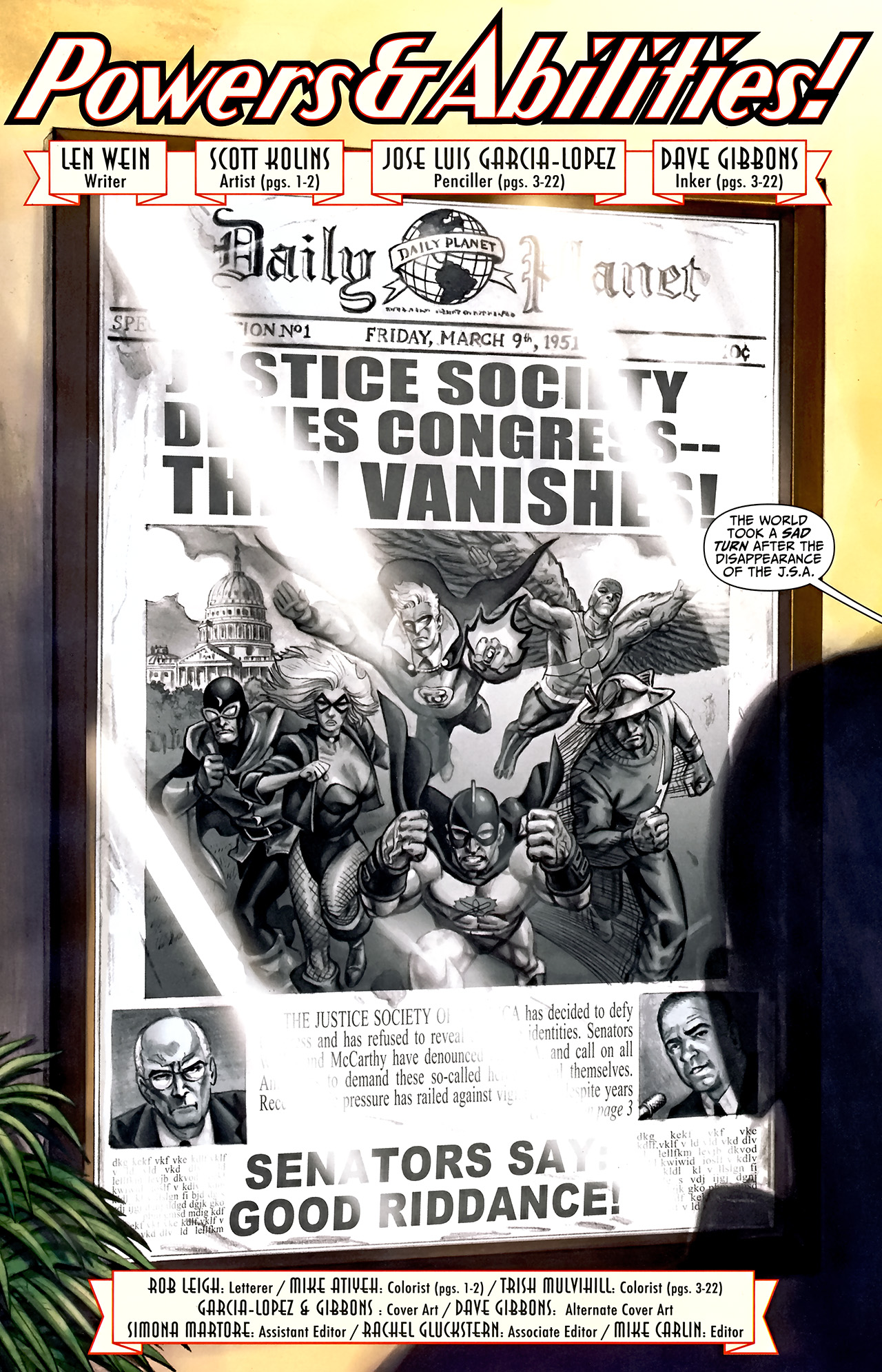 Read online DC Universe: Legacies comic -  Issue #3 - 2