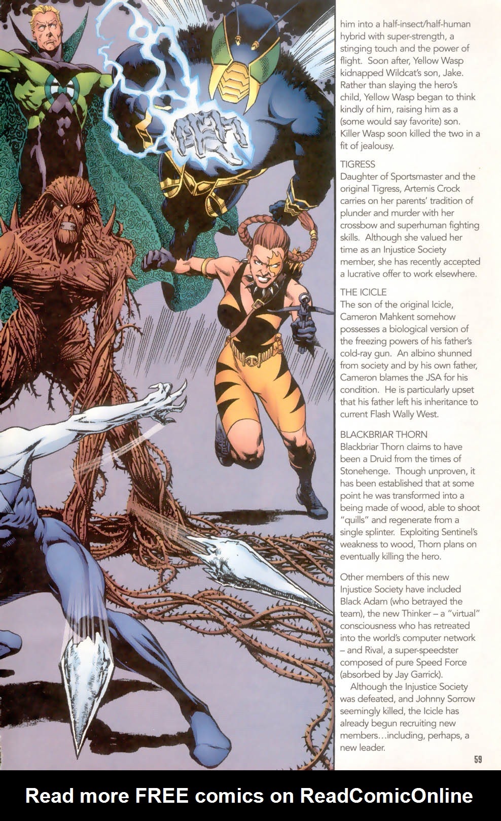 Read online JSA Secret Files comic -  Issue #2 - 56