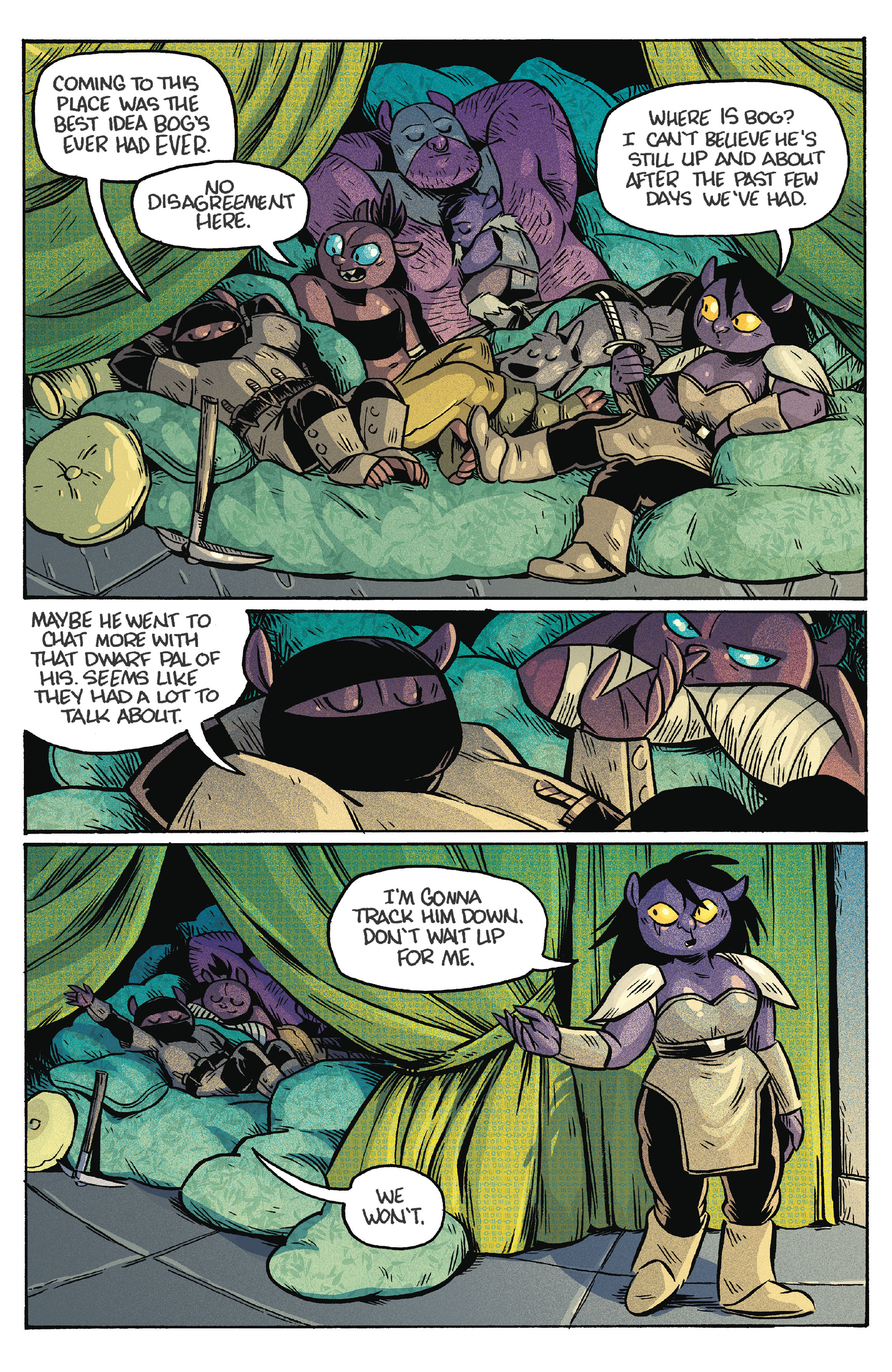 Read online ORCS! comic -  Issue #5 - 16