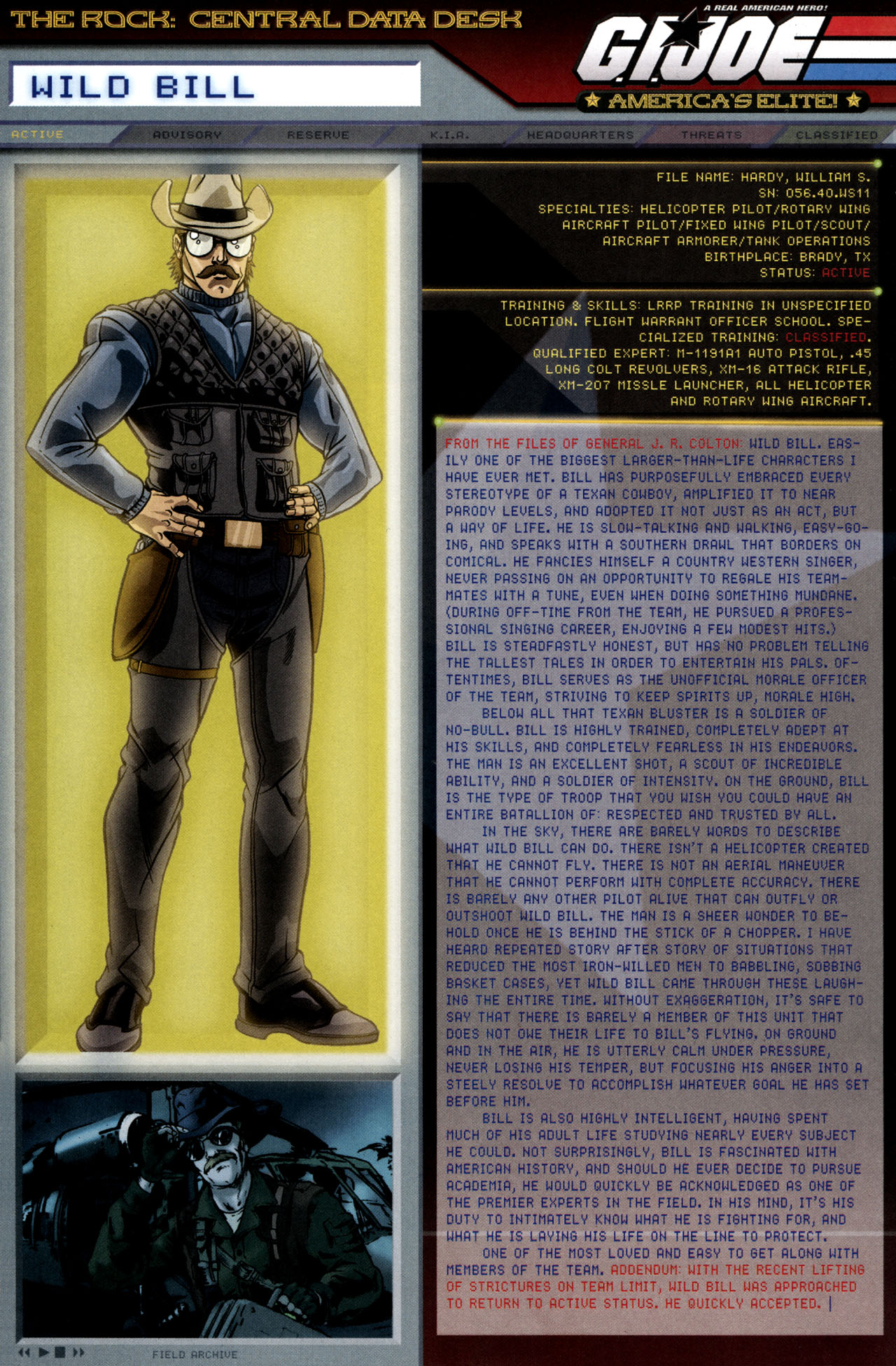 Read online G.I. Joe: Data Desk Handbook comic -  Issue #3 - 26