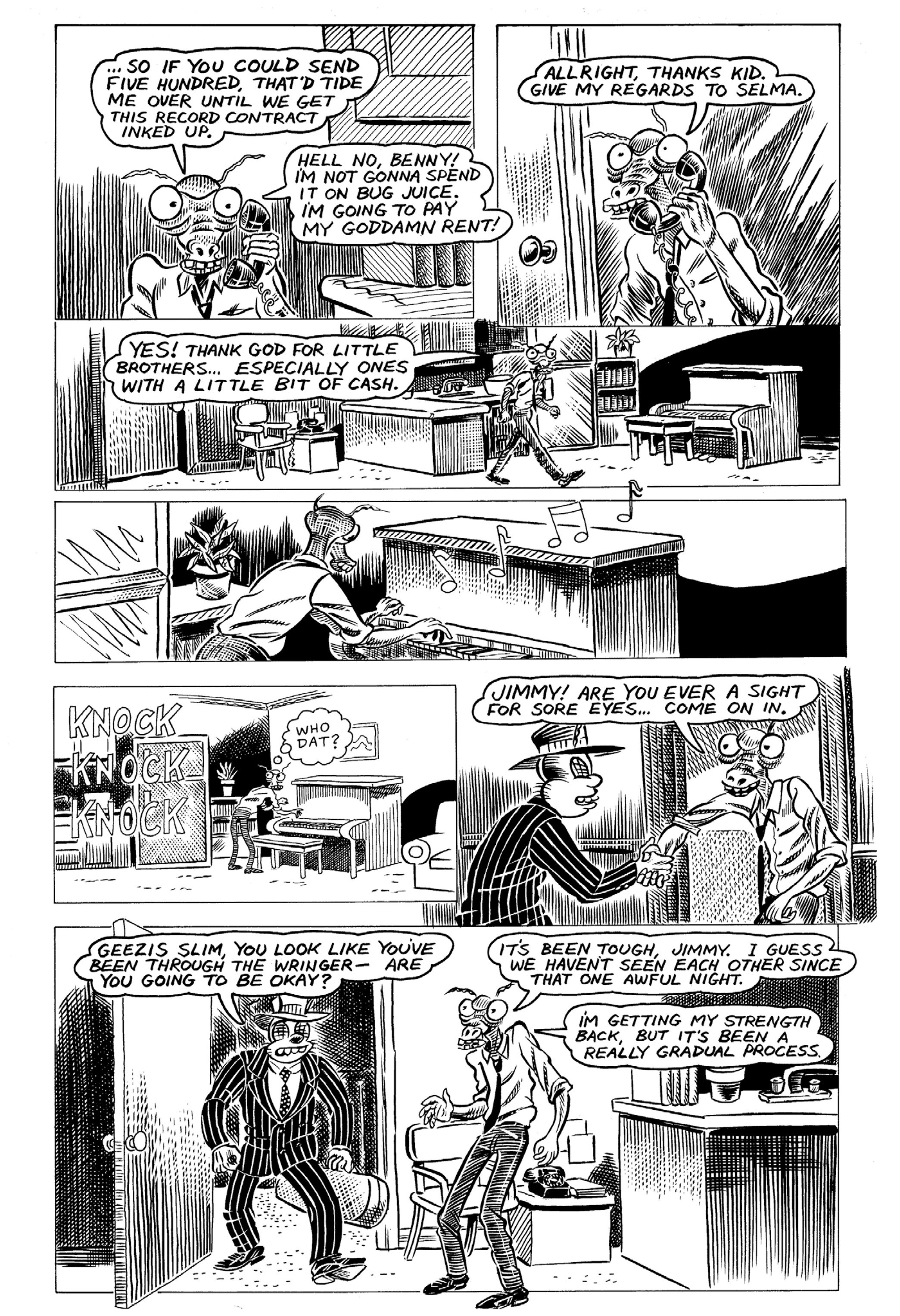 Read online Bughouse comic -  Issue #4 - 10