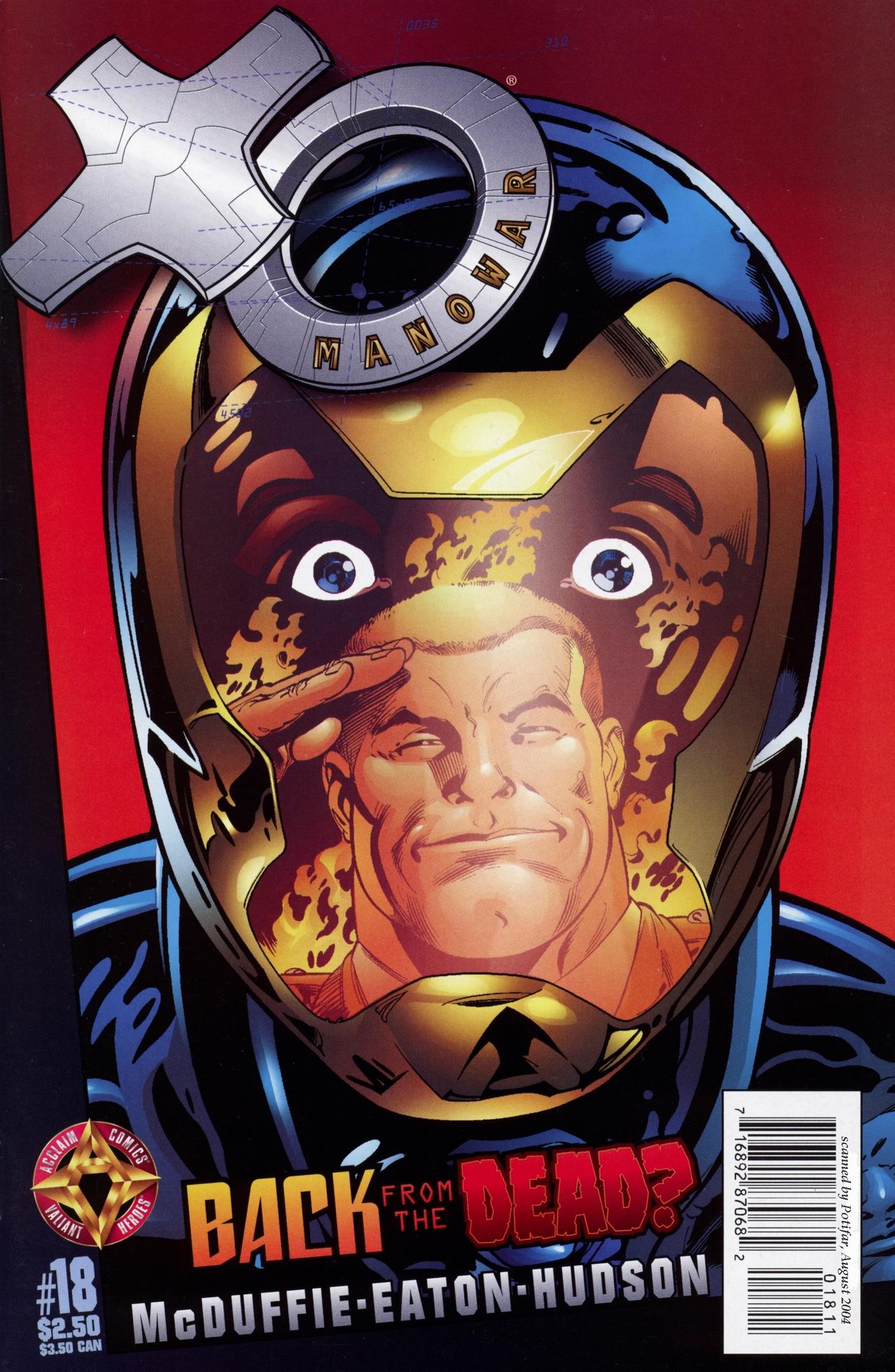 Read online X-O Manowar (1996) comic -  Issue #18 - 1