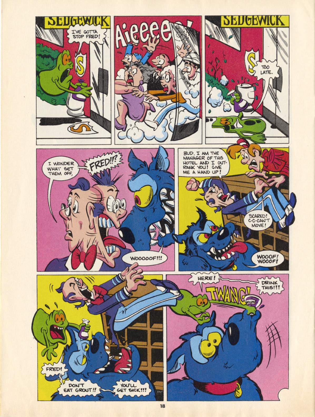 Read online The Real Ghostbusters comic -  Issue #130 - 10