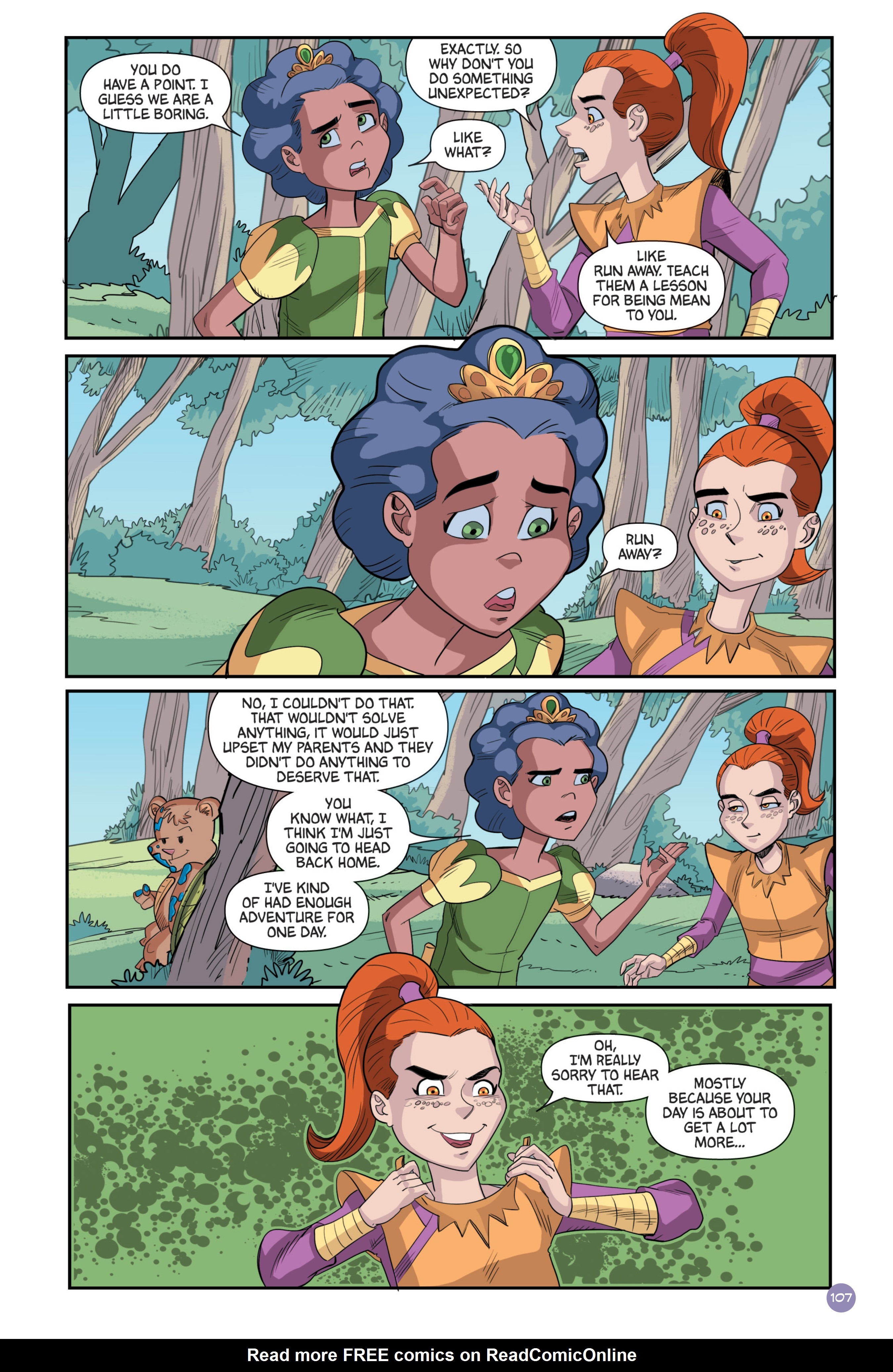 Read online Princess Ninjas comic -  Issue # TPB - 108