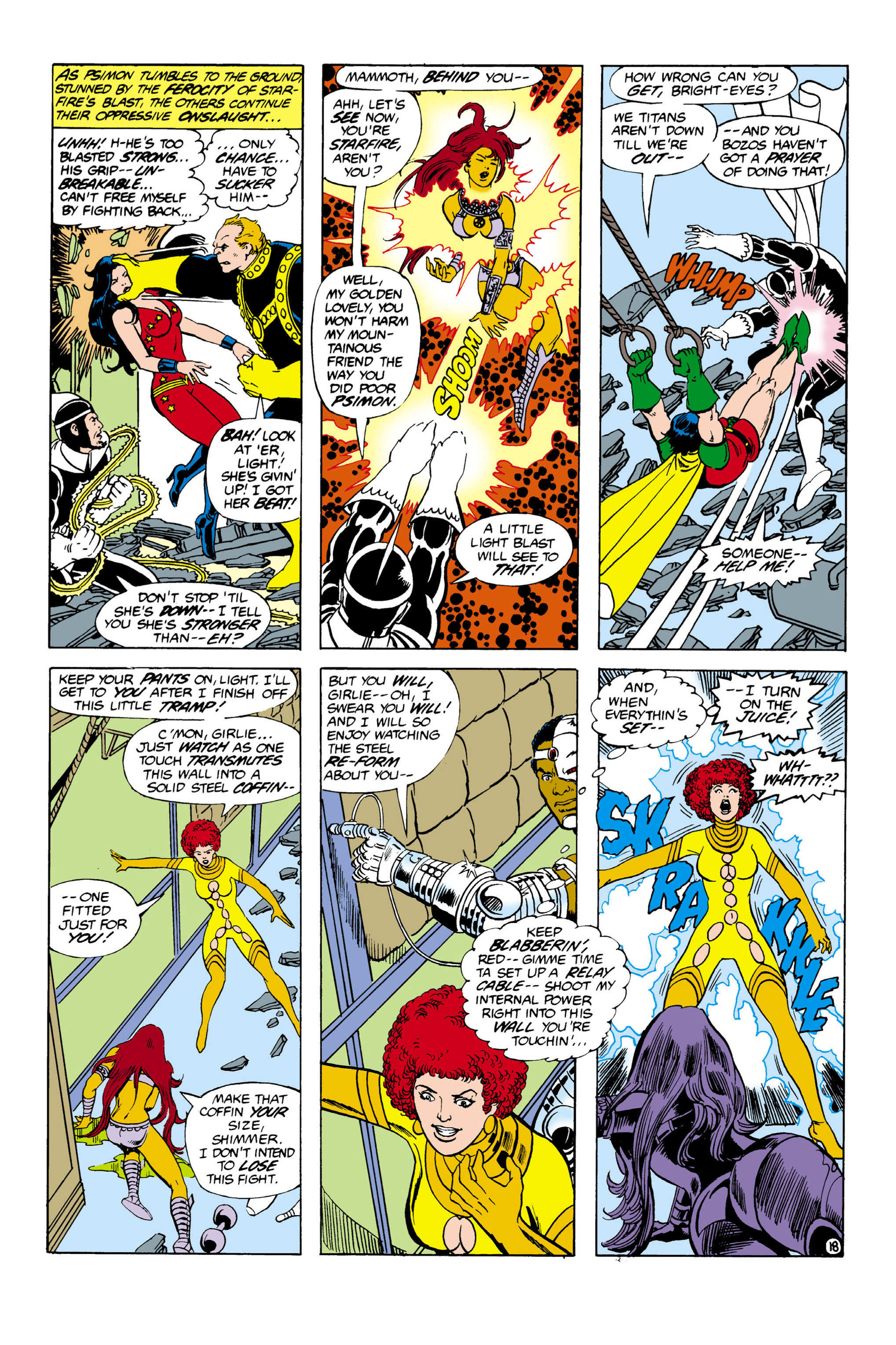 Read online The New Teen Titans (1980) comic -  Issue #7 - 19
