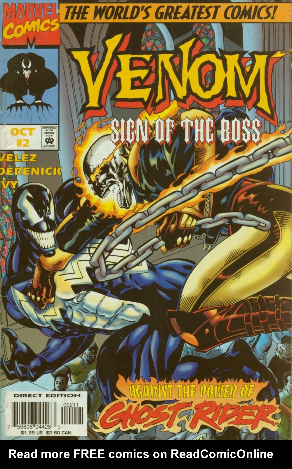 Read online Venom: Sign of the Boss comic -  Issue #2 - 1