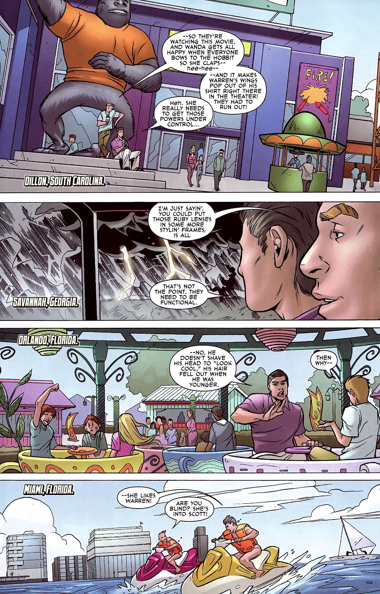 Read online X-Men: First Class (2007) comic -  Issue #4 - 18
