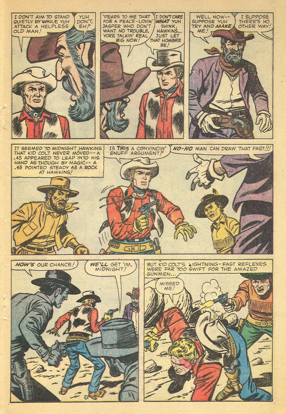 Read online Kid Colt Outlaw comic -  Issue #83 - 17