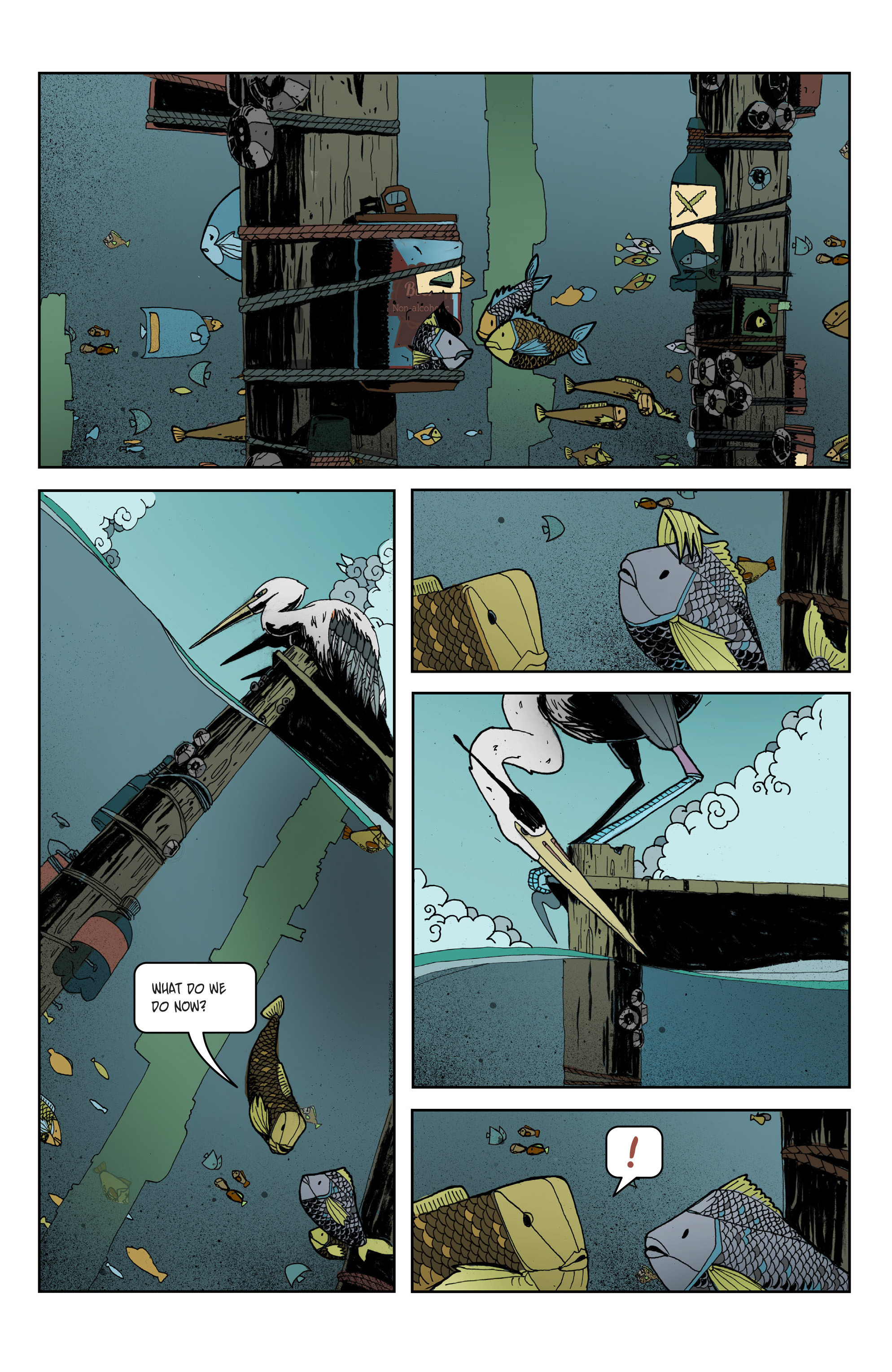 Read online The Little Red Fish comic -  Issue #2 - 7