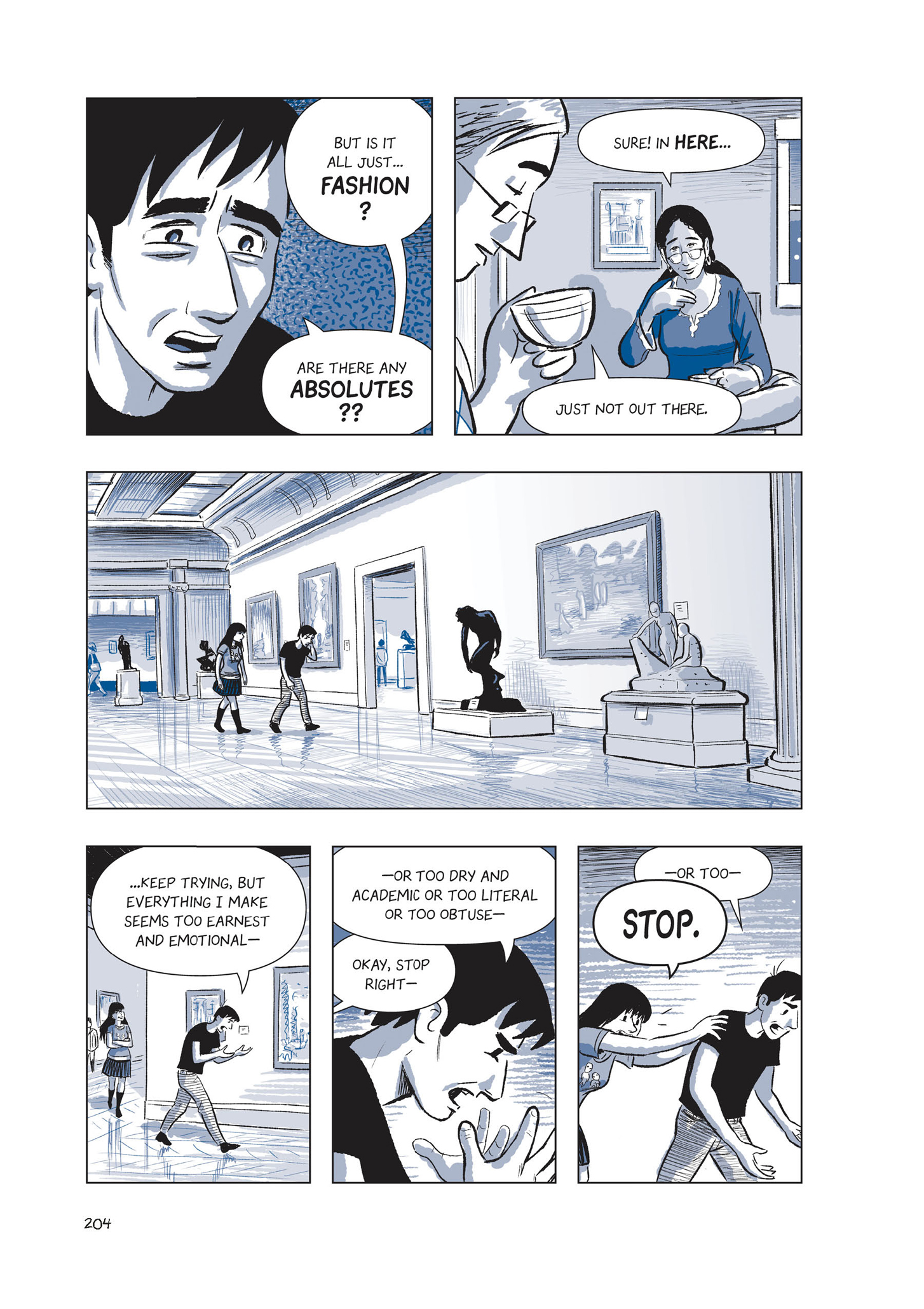 Read online The Sculptor comic -  Issue # Part 2 - 73