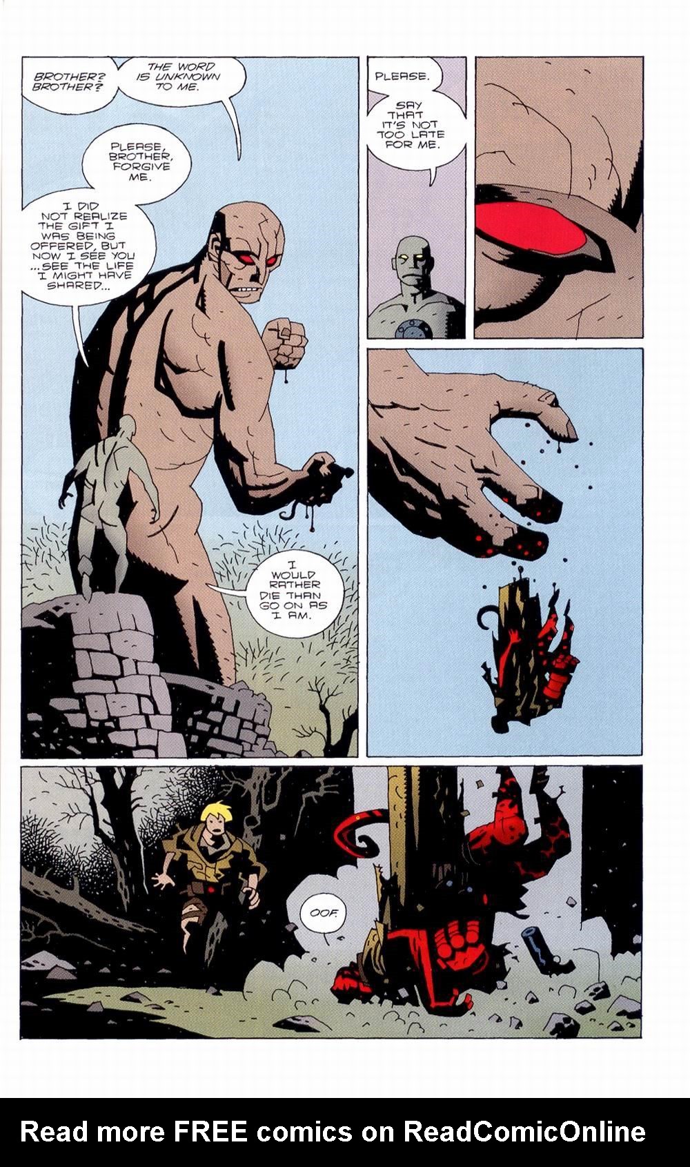 Read online Hellboy: The Chained Coffin and Others comic -  Issue # Full - 126