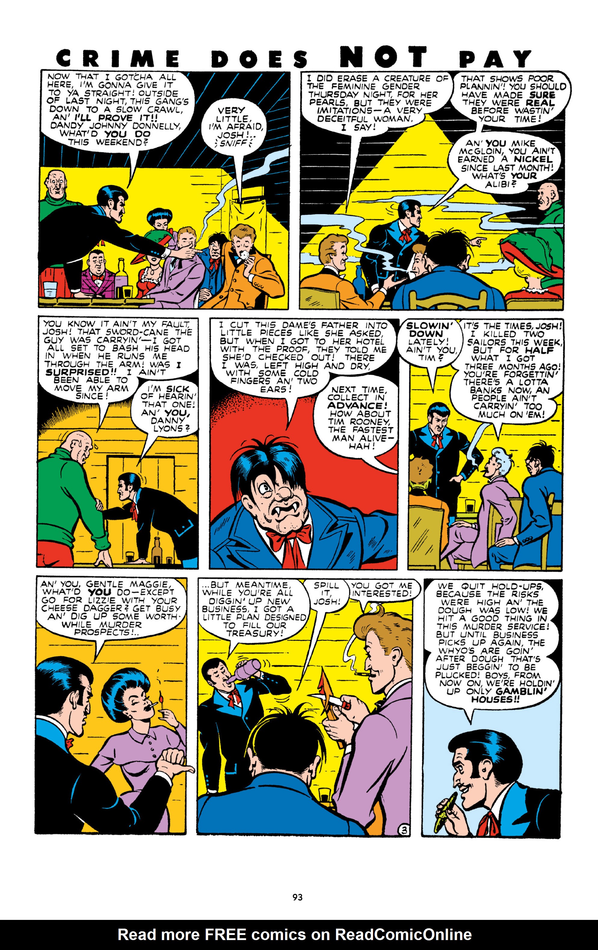 Read online Crime Does Not Pay Archives comic -  Issue # TPB 10 (Part 1) - 94