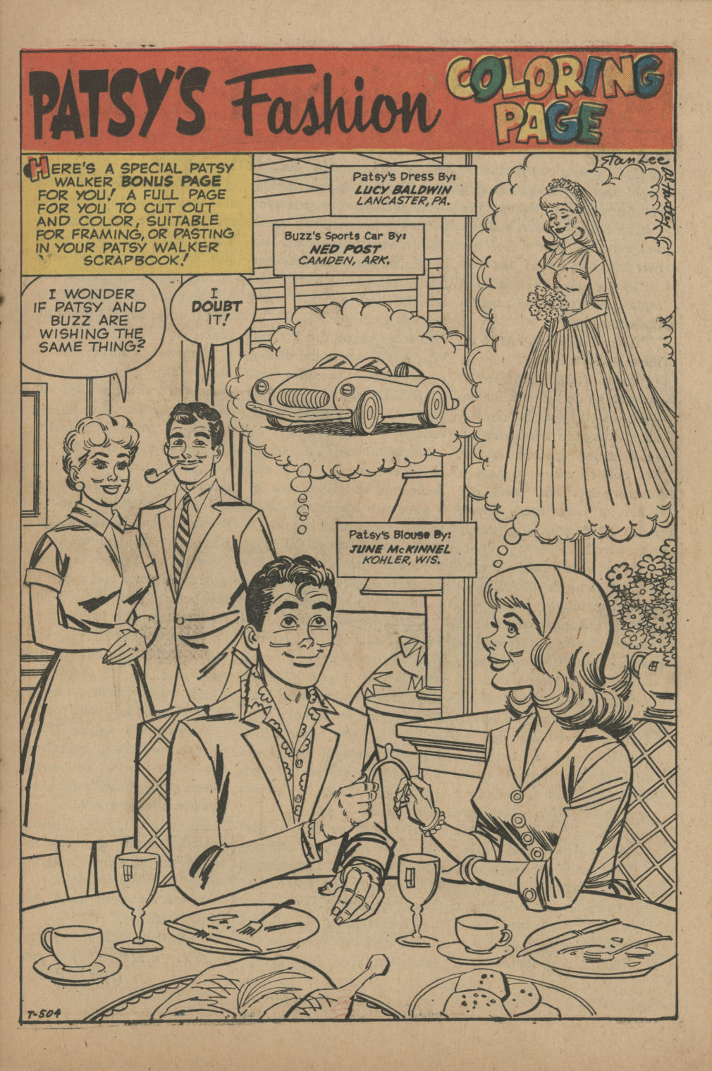 Read online Patsy Walker comic -  Issue #86 - 23