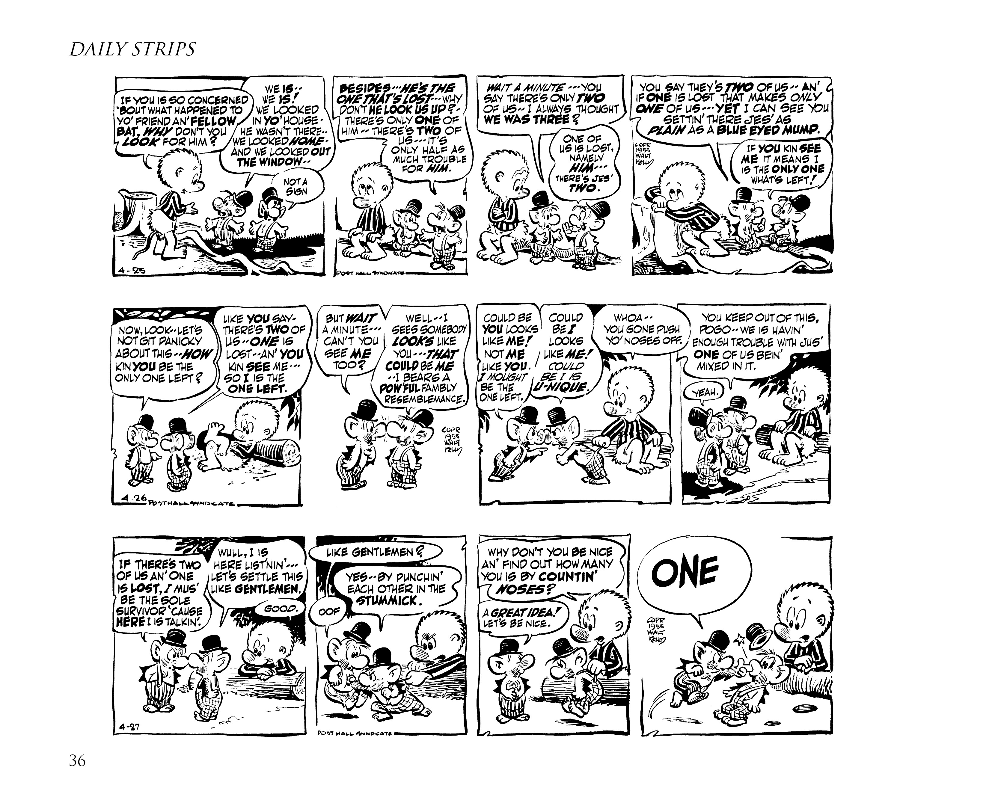 Read online Pogo by Walt Kelly: The Complete Syndicated Comic Strips comic -  Issue # TPB 4 (Part 1) - 48