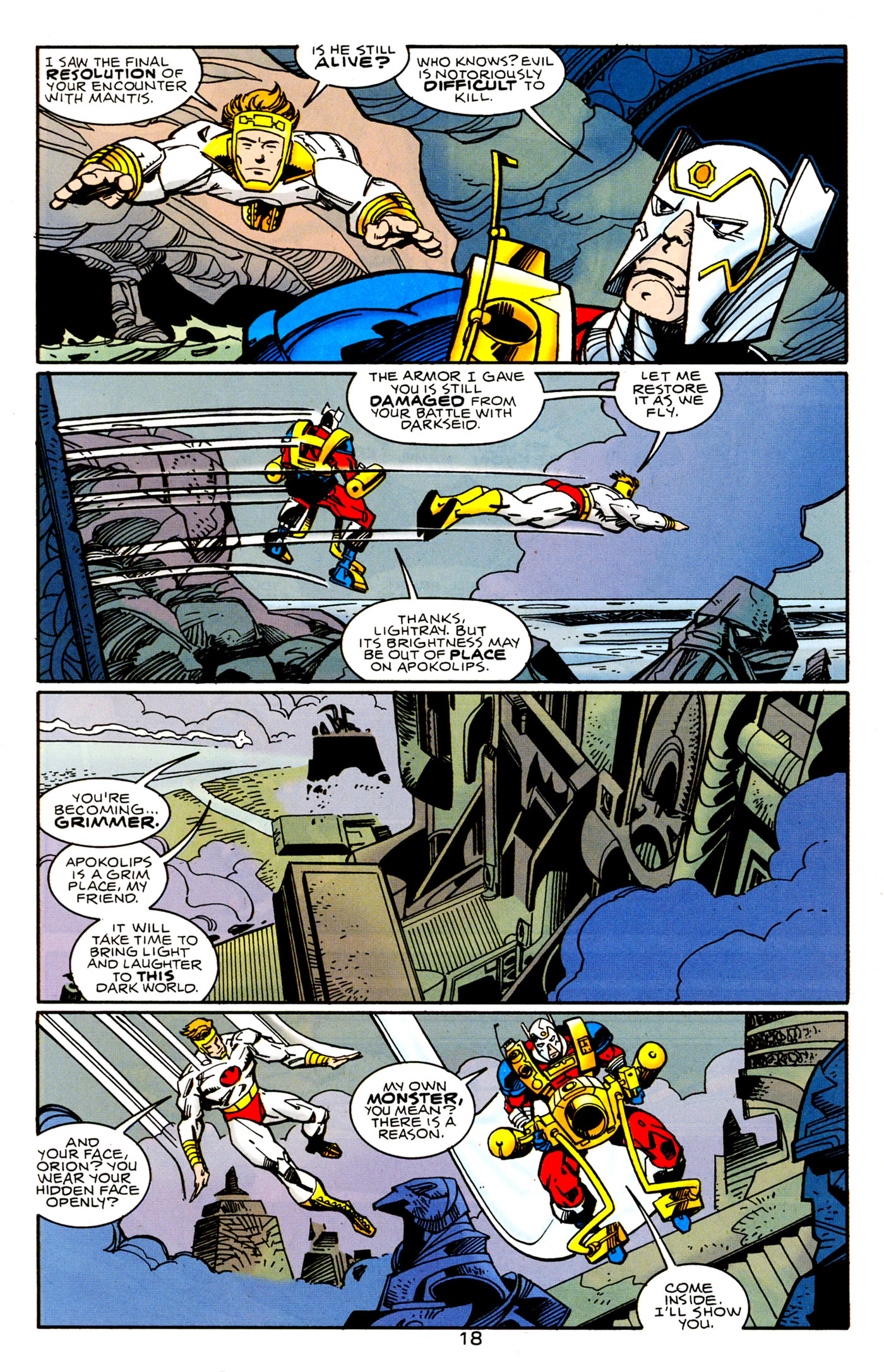 Read online Orion comic -  Issue #9 - 19