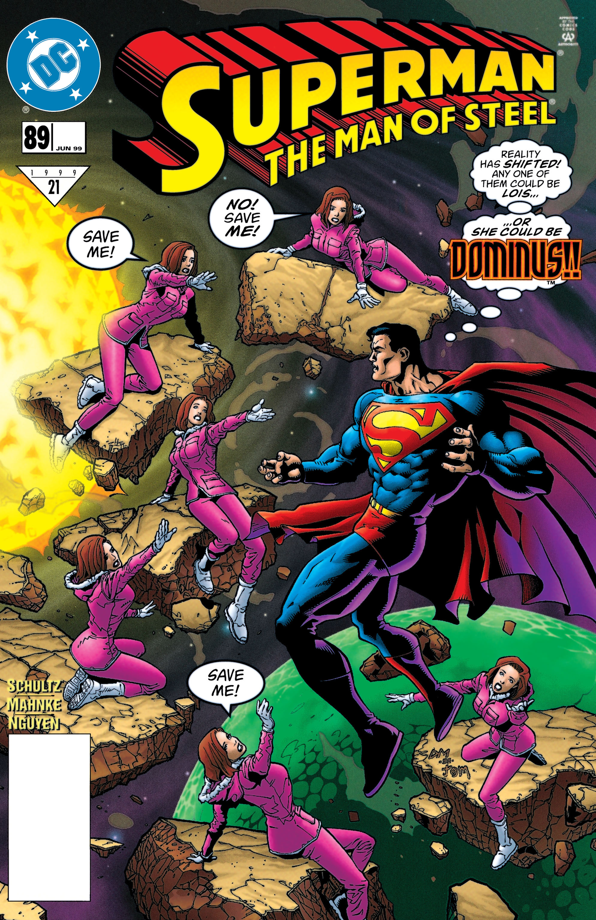 Read online Superman: The Man of Steel (1991) comic -  Issue #89 - 1