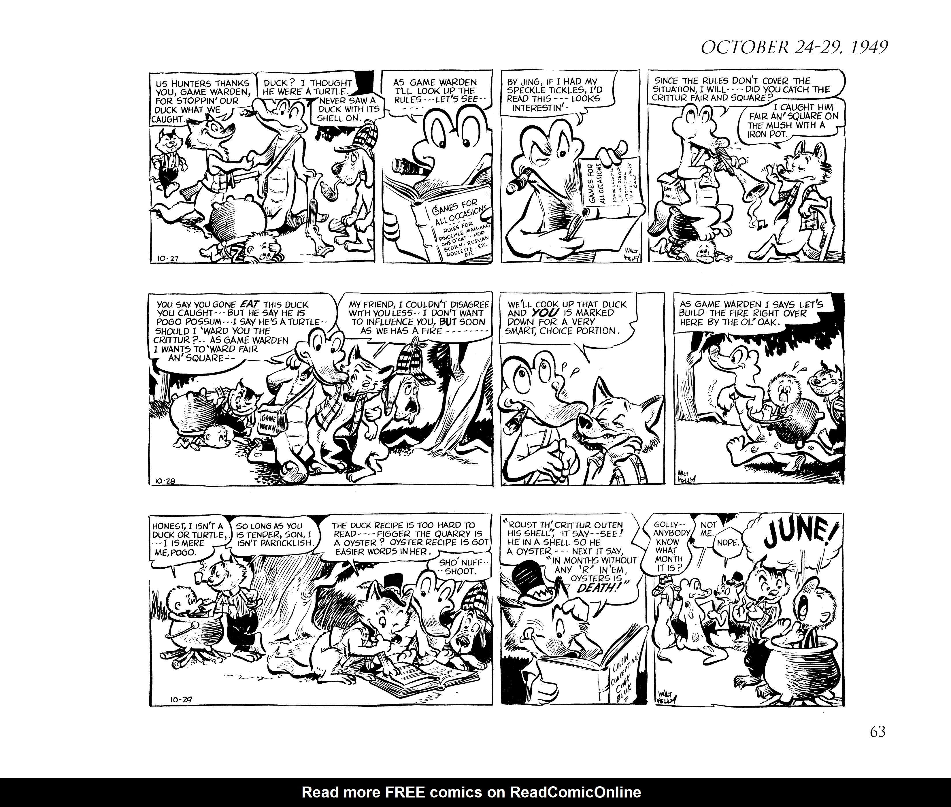 Read online Pogo by Walt Kelly: The Complete Syndicated Comic Strips comic -  Issue # TPB 1 (Part 1) - 81