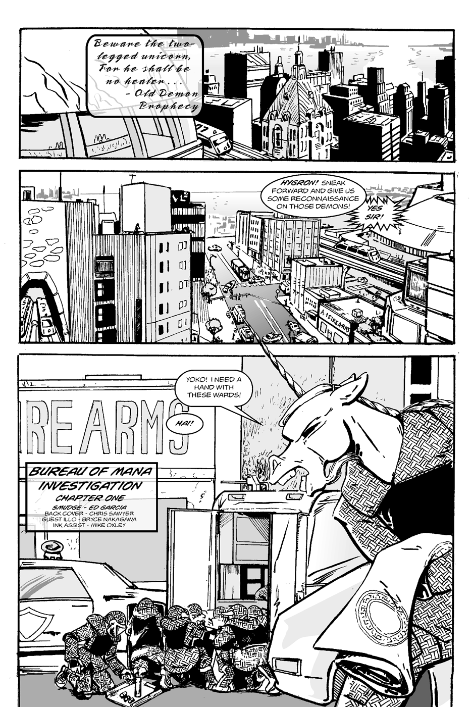 Read online Bureau of Mana Investigation comic -  Issue #1 - 3