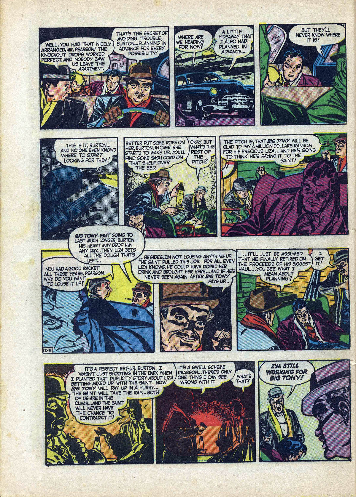 Read online The Saint (1947) comic -  Issue #8 - 24