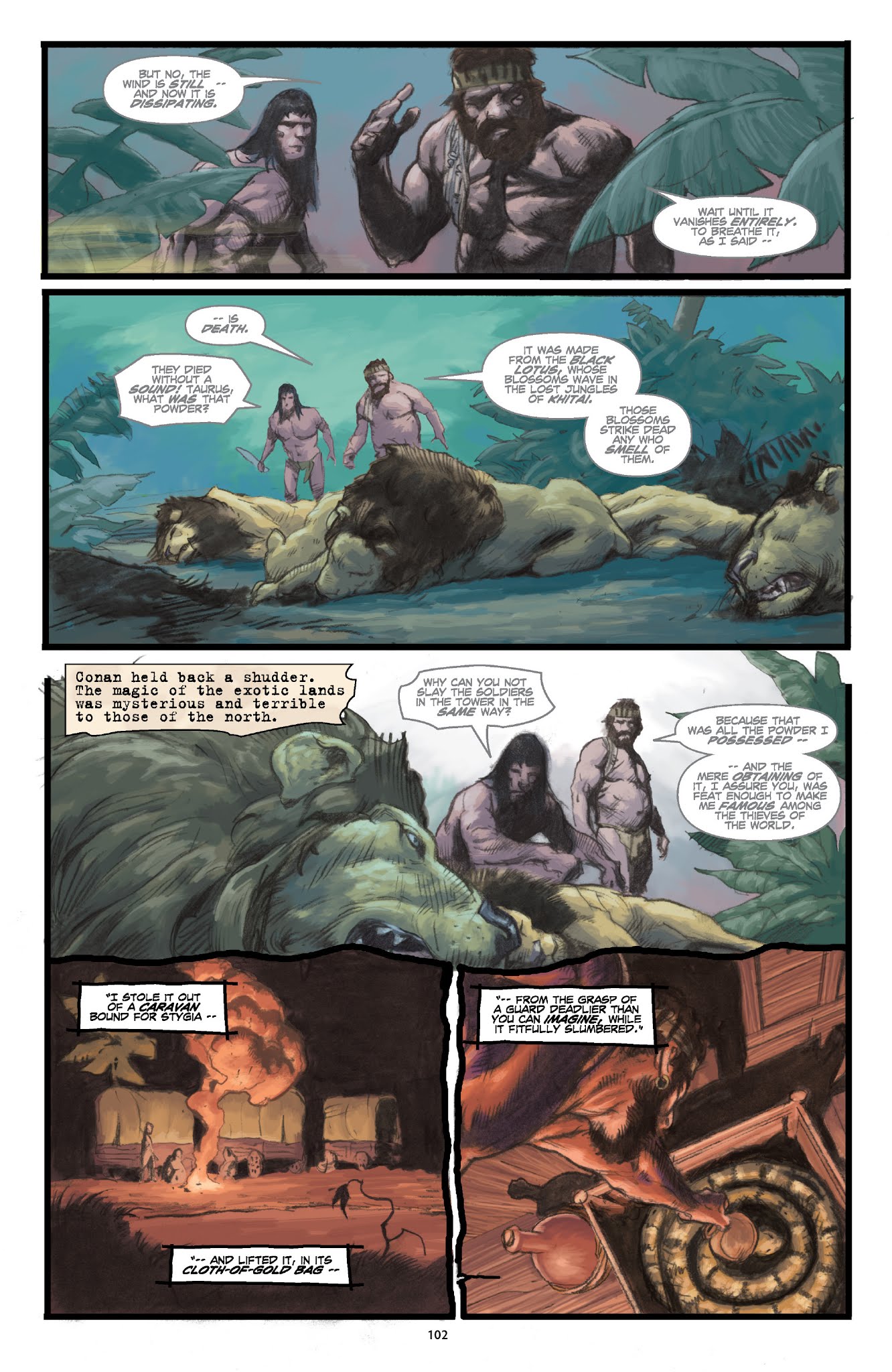 Read online Conan Omnibus comic -  Issue # TPB 2 (Part 1) - 100
