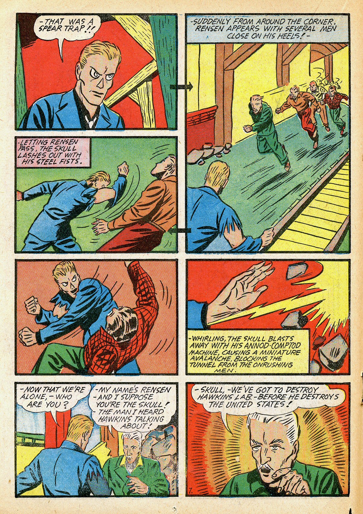 Read online Amazing Man Comics comic -  Issue #10 - 33