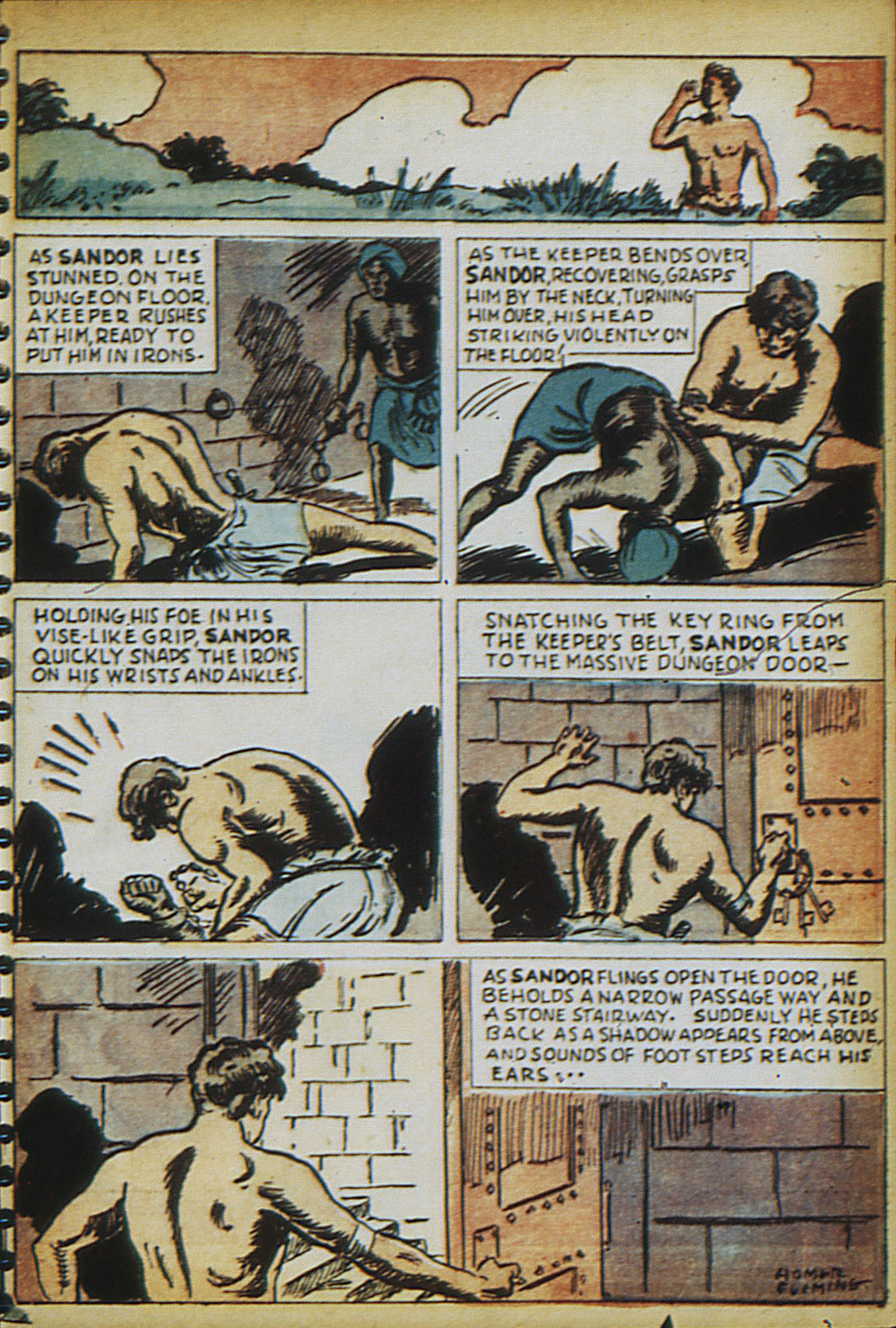 Read online Adventure Comics (1938) comic -  Issue #13 - 13
