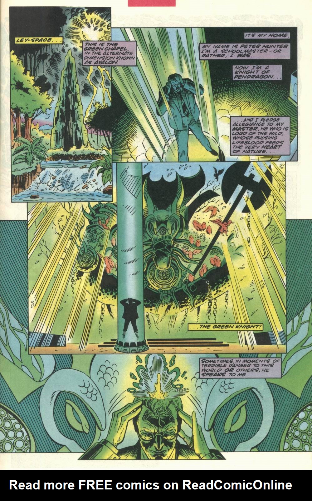 Read online Knights of Pendragon comic -  Issue #6 - 7