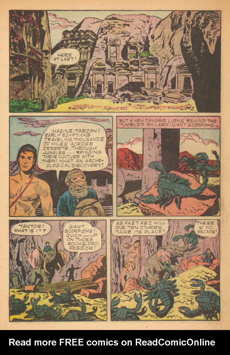 Read online Tarzan (1948) comic -  Issue #26 - 16