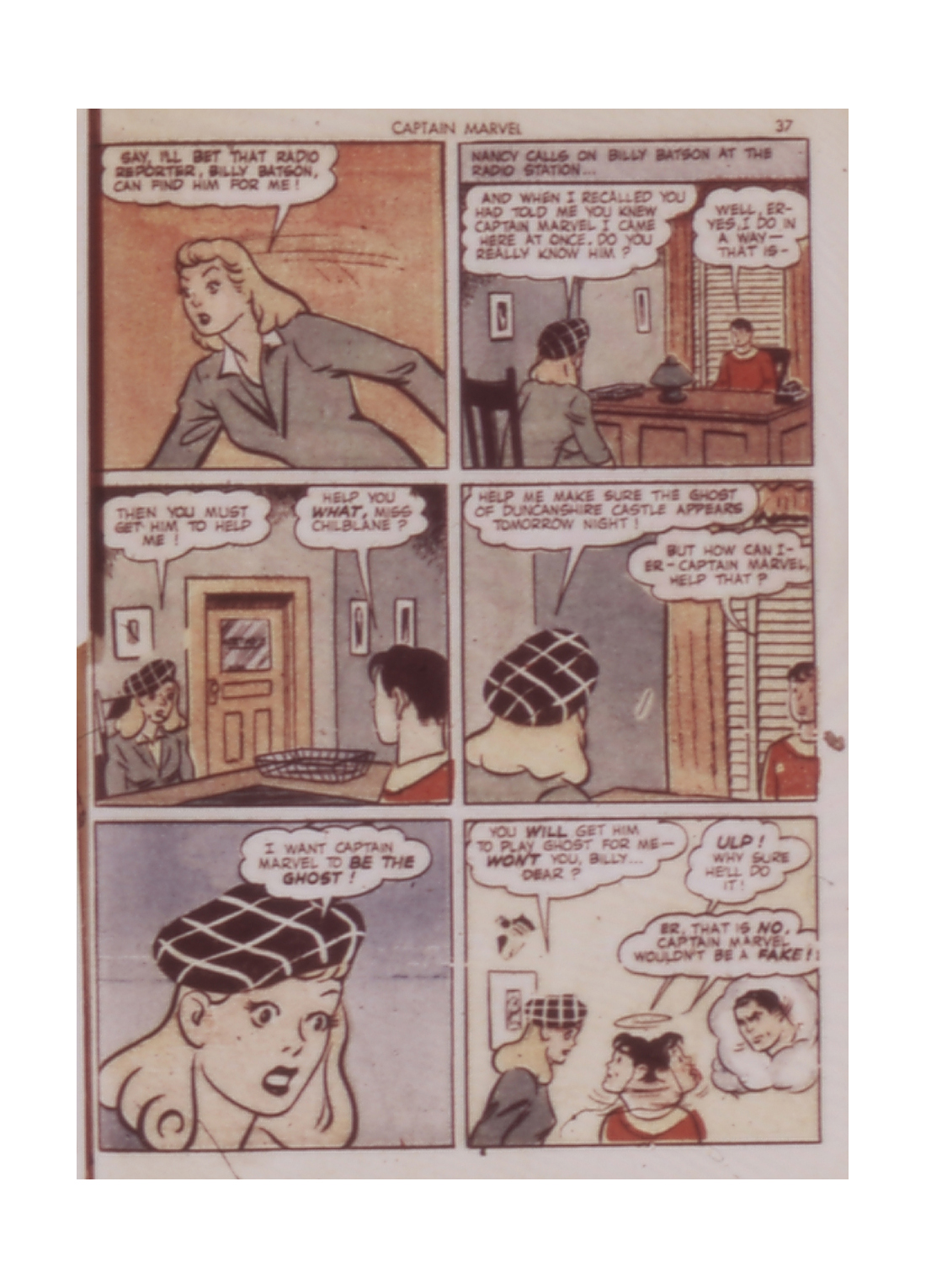 Read online Captain Marvel Adventures comic -  Issue #21 - 37