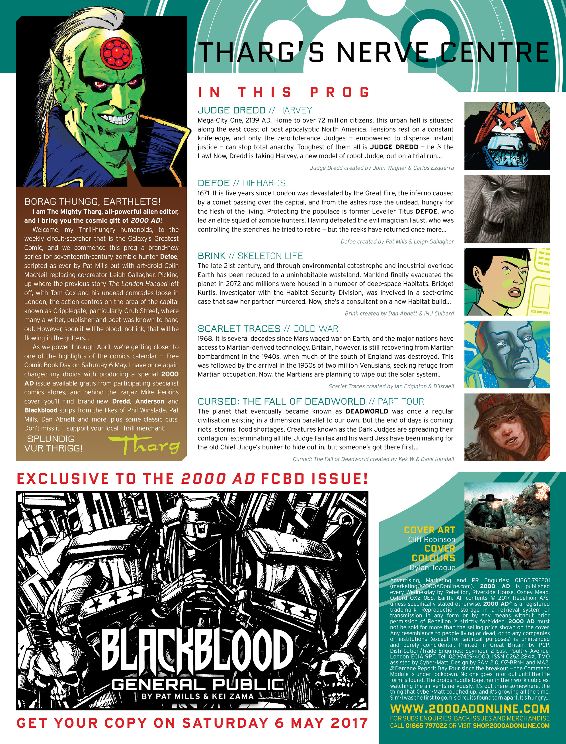 Read online 2000 AD comic -  Issue #2026 - 2