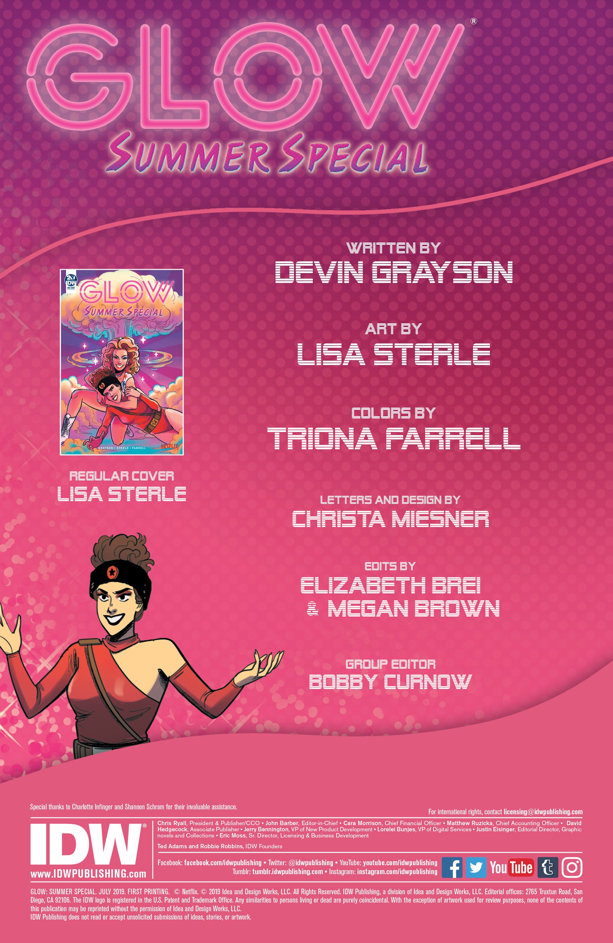 Read online Glow: Summer Special comic -  Issue # Full - 2