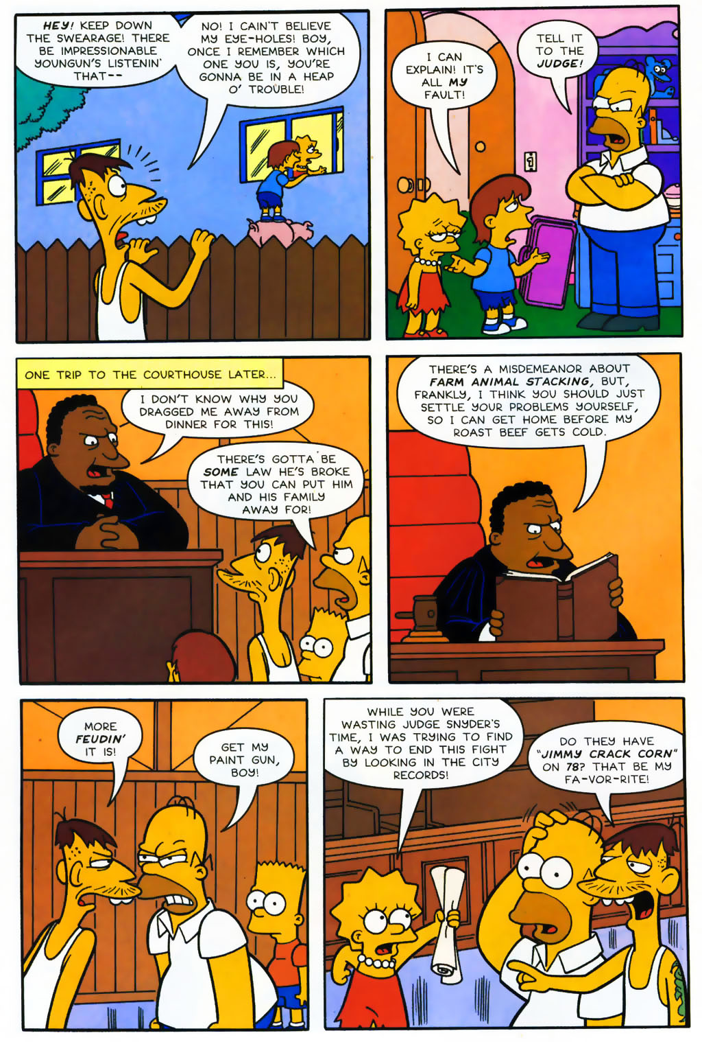 Read online Simpsons Comics comic -  Issue #97 - 25