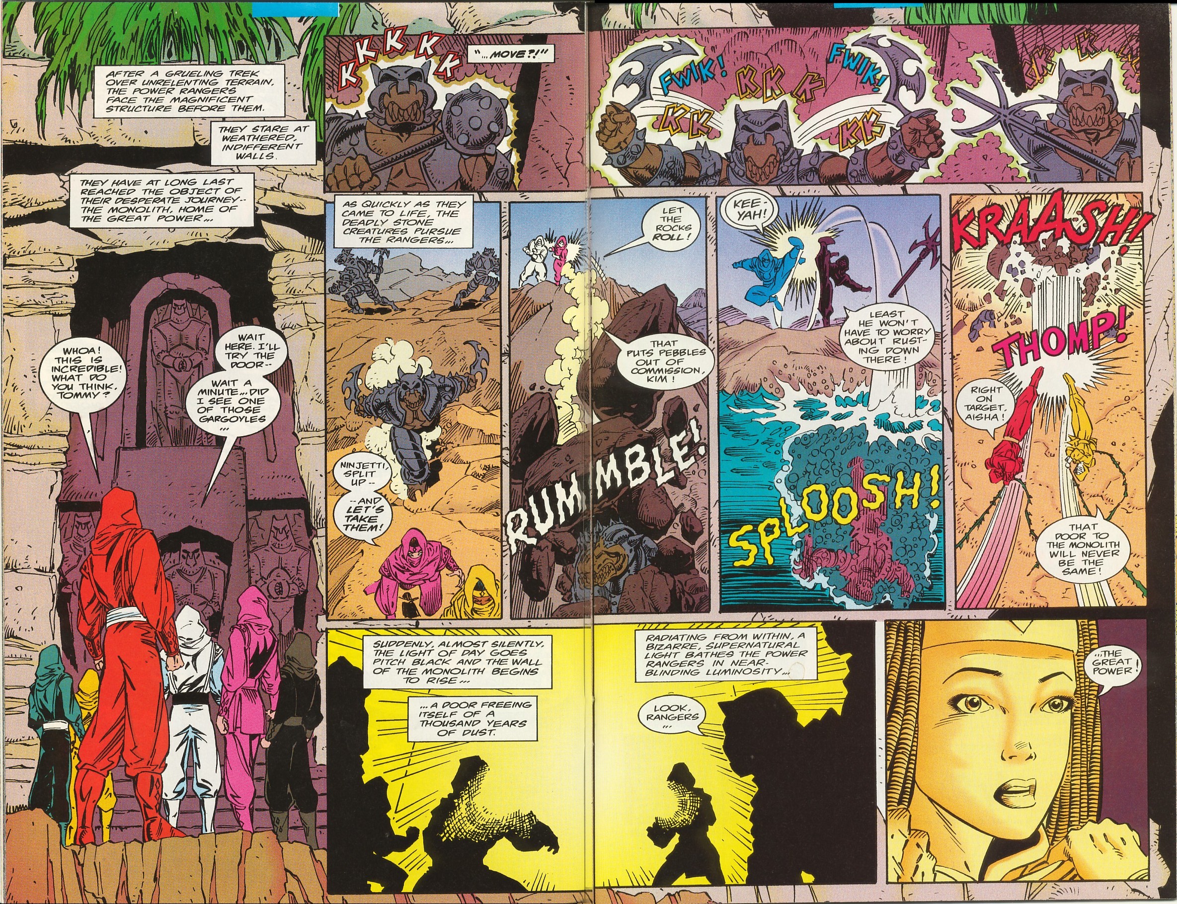 Read online Mighty Morphin' Power Rangers: The Movie comic -  Issue # Full - 28