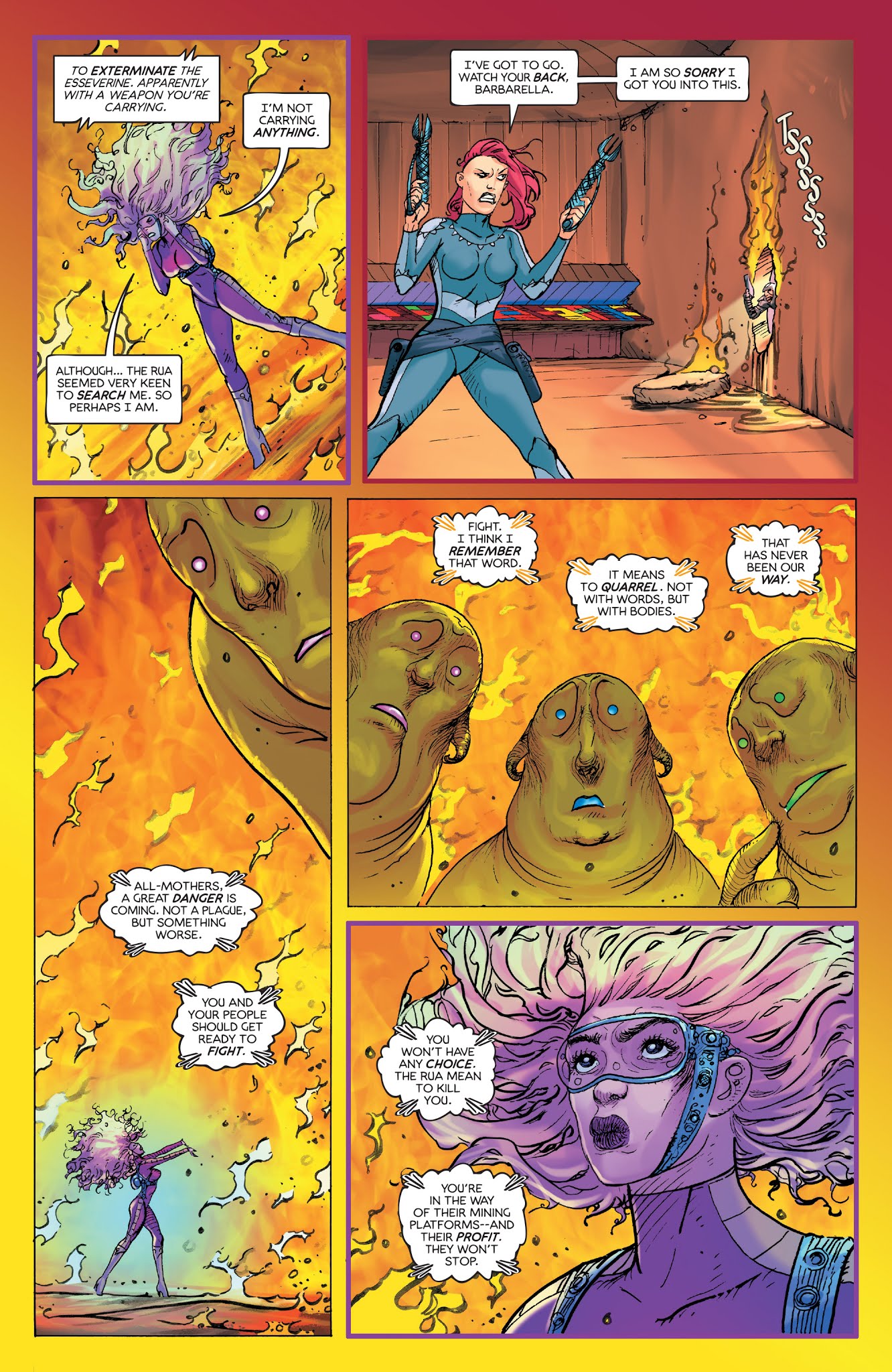 Read online Barbarella (2017) comic -  Issue #10 - 20