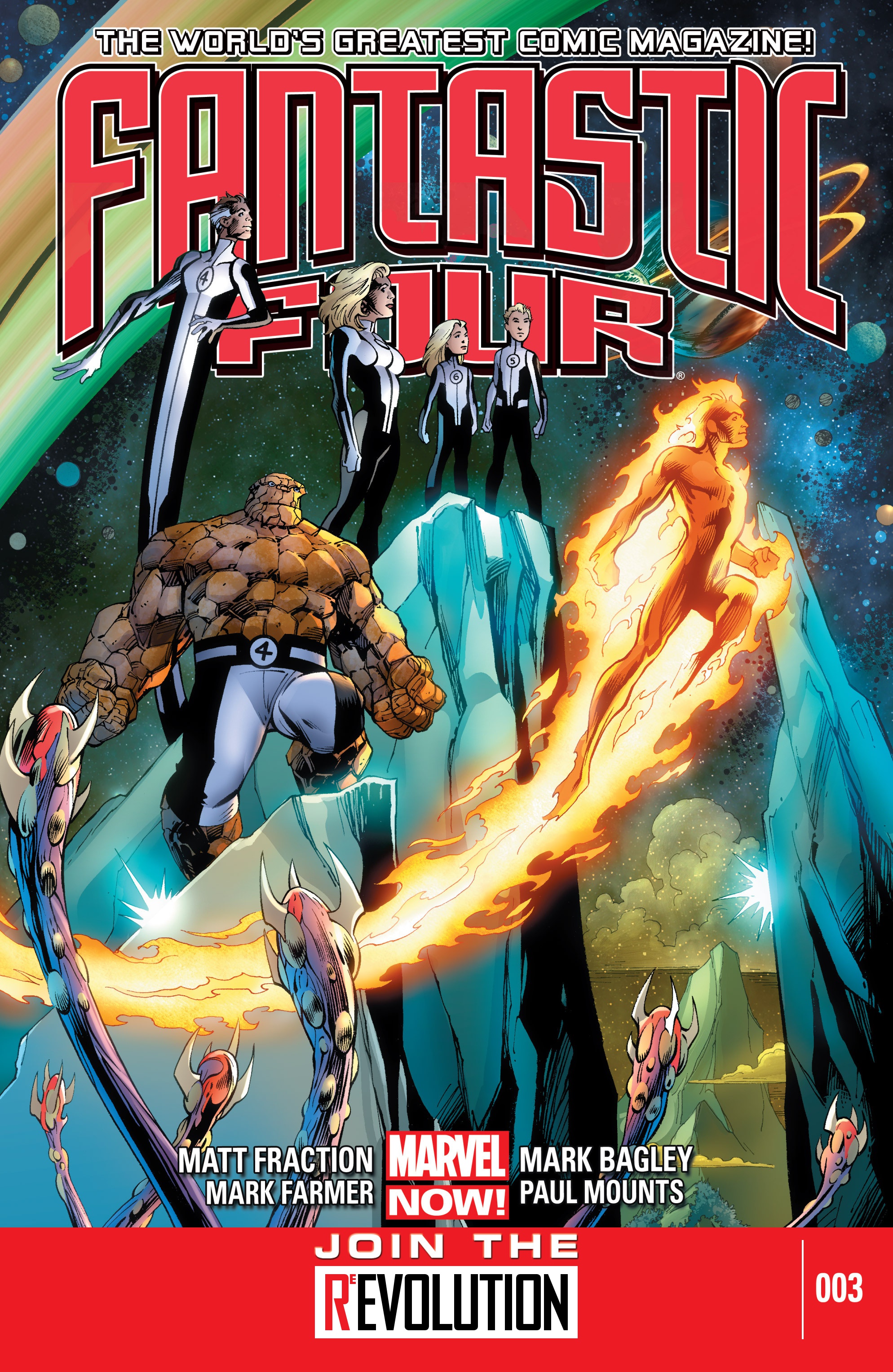 Read online Fantastic Four (2013) comic -  Issue #3 - 1