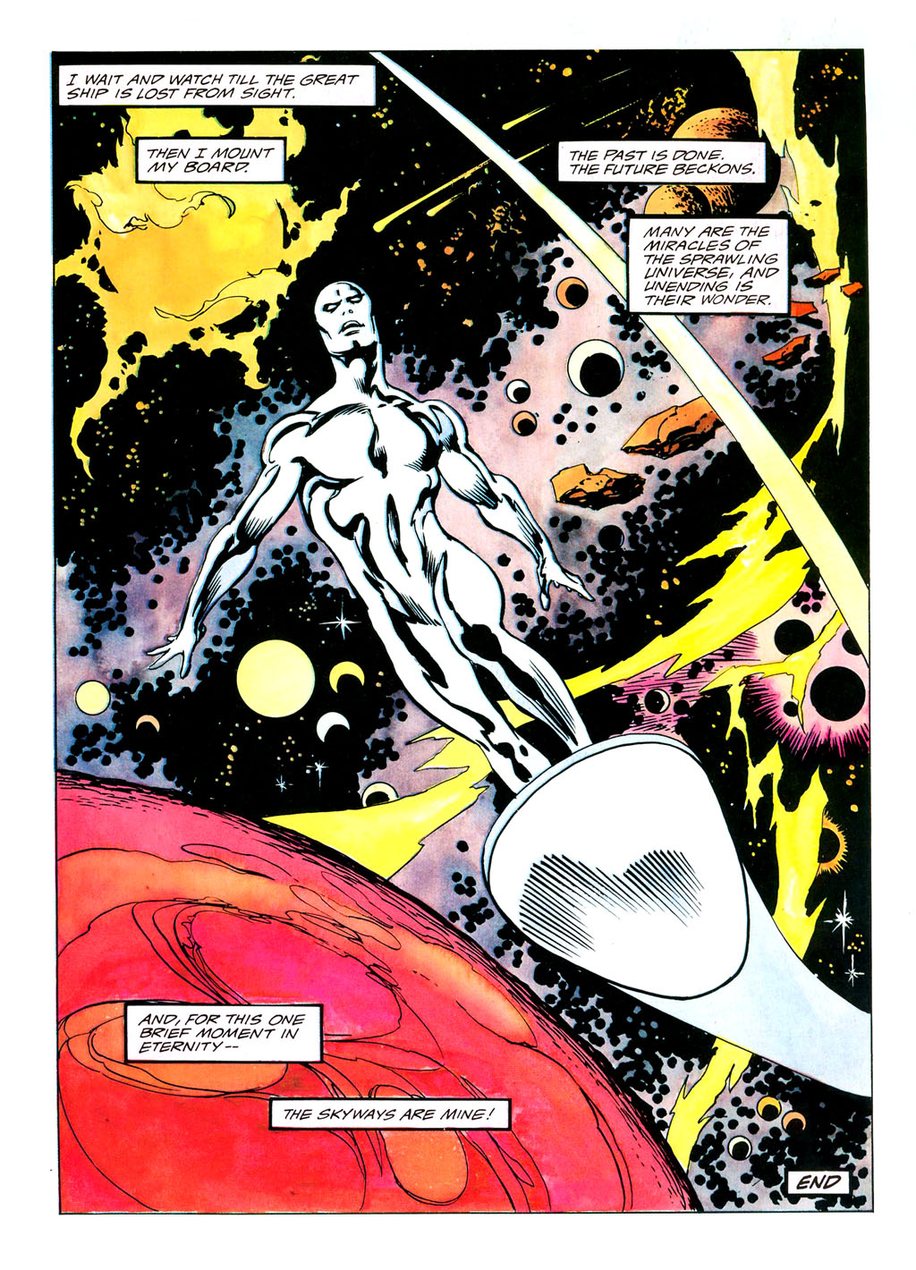 Read online Marvel Graphic Novel comic -  Issue #38 - Silver Surfer - Judgment Day - 64