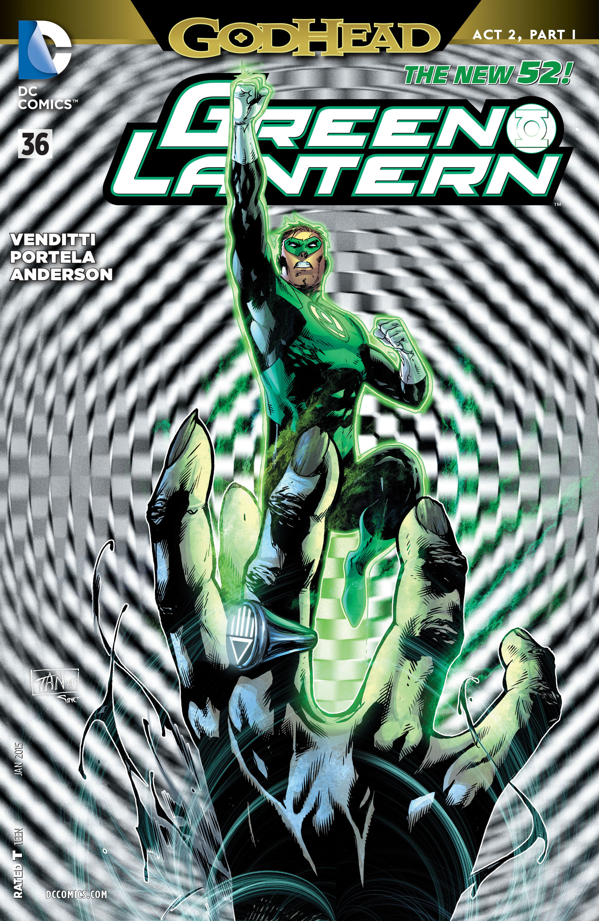 Read online Green Lantern/New Gods: Godhead comic -  Issue #7 - 22