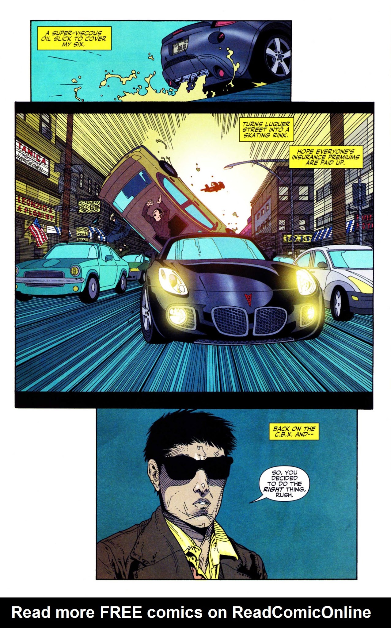 Read online Rush City comic -  Issue #5 - 22