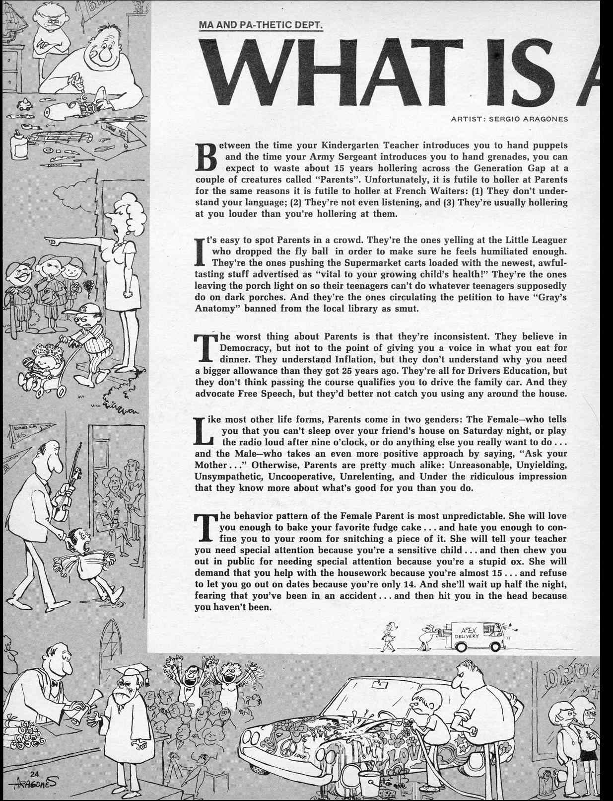 Read online MAD comic -  Issue #142 - 26